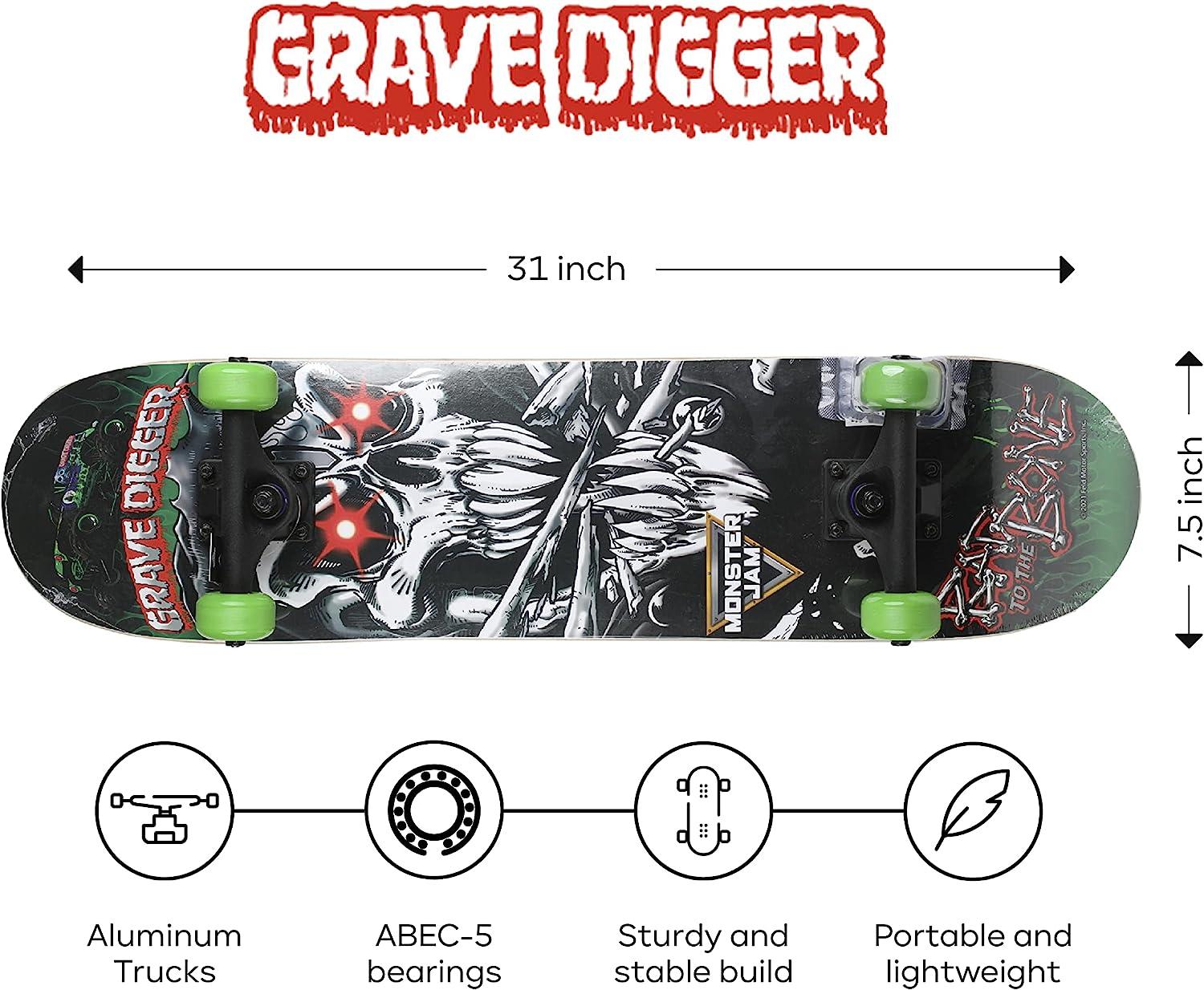 Skateboard Completo 31 Pollici In Acero Canadese - Colmanda Con Cuscinetti ABEC-7