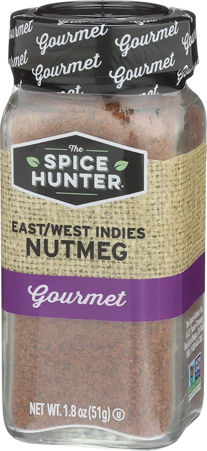 Spice Hunter Nutmeg Ground, 1.8 oz 0.5 pounds