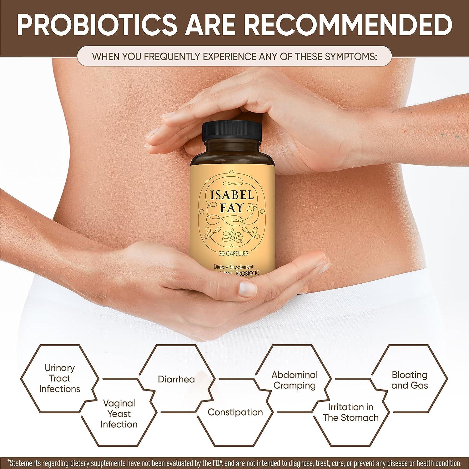 Isabel Fay Urinary Tract Health Probiotic - 30 Billion CFU - Supports  Bladder, Digestive, Vaginal Health - 30 Capsules | Buy Now with Express  International Delivery | GoSupps.com