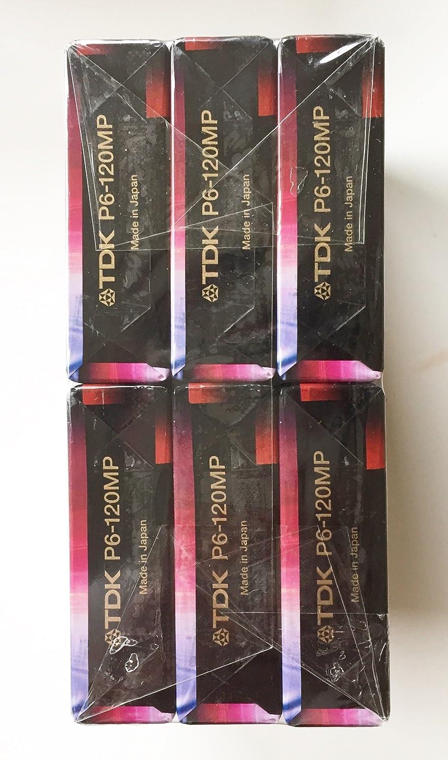 (未使用･未開封品)　TDK p6???120?HSビデオテープ( 6パック) ( Discontinued by Manufacturer ) wyeba8q TDK P6-120 HS Video Tape - 6 Pack - Discontinued by