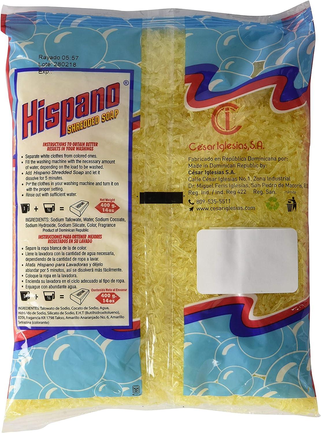 Jabon Hispano Rayado 14oz Authentic Spanish Soap for Soft and