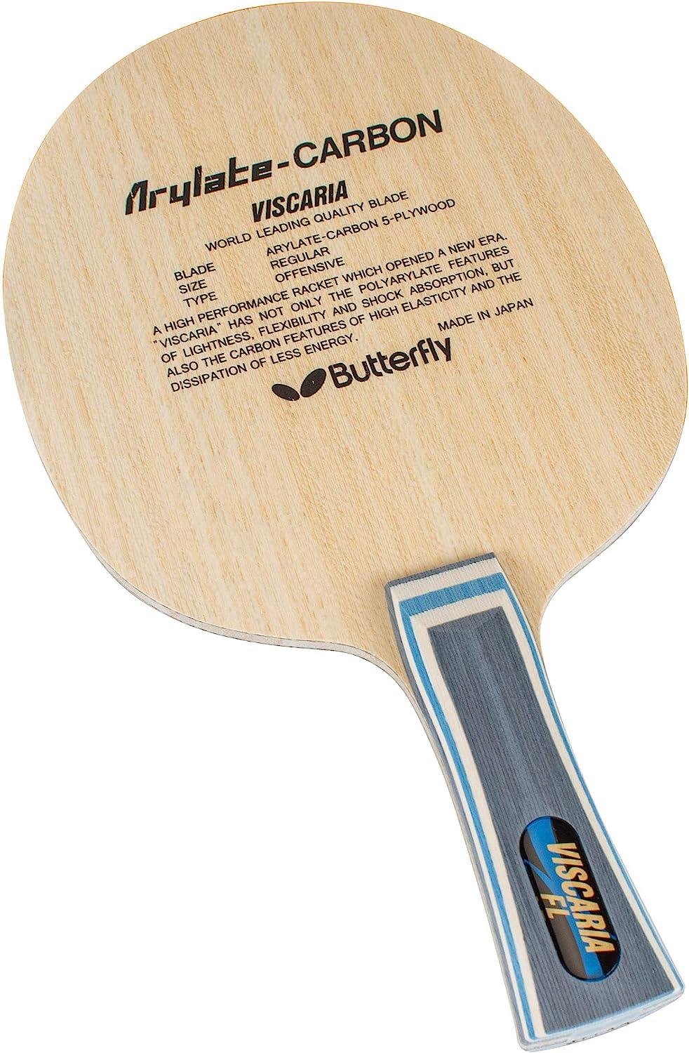 Butterfly Viscaria Table Tennis Blade - Butterfly ALC Blade - Professional Butterfly Table Tennis Blade - Available in FL, and ST handle styles