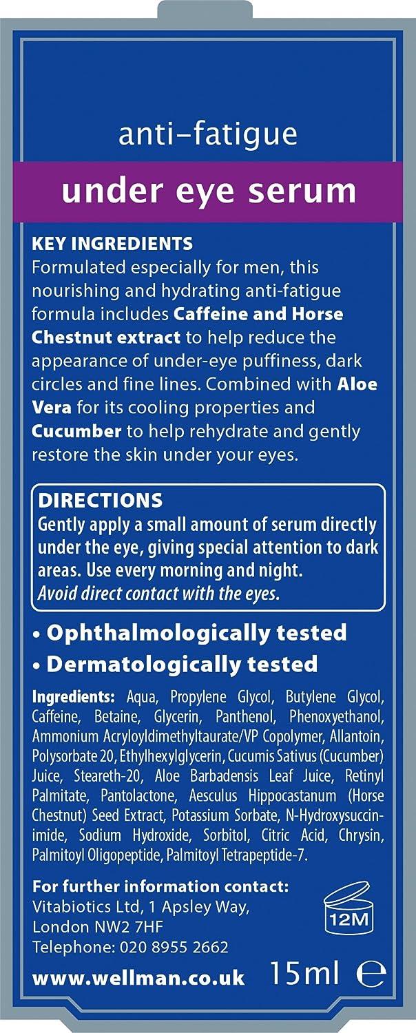 Wellman by Vitabiotics Under Eye Serum 15ml