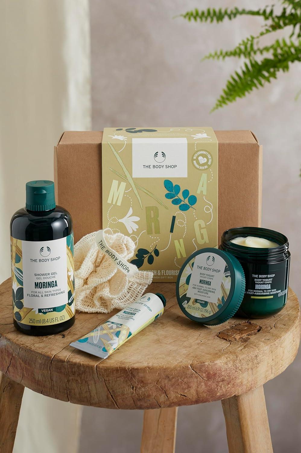 Buy The Body Shop Nourish & Flourish Moringa Body Care Gift Set