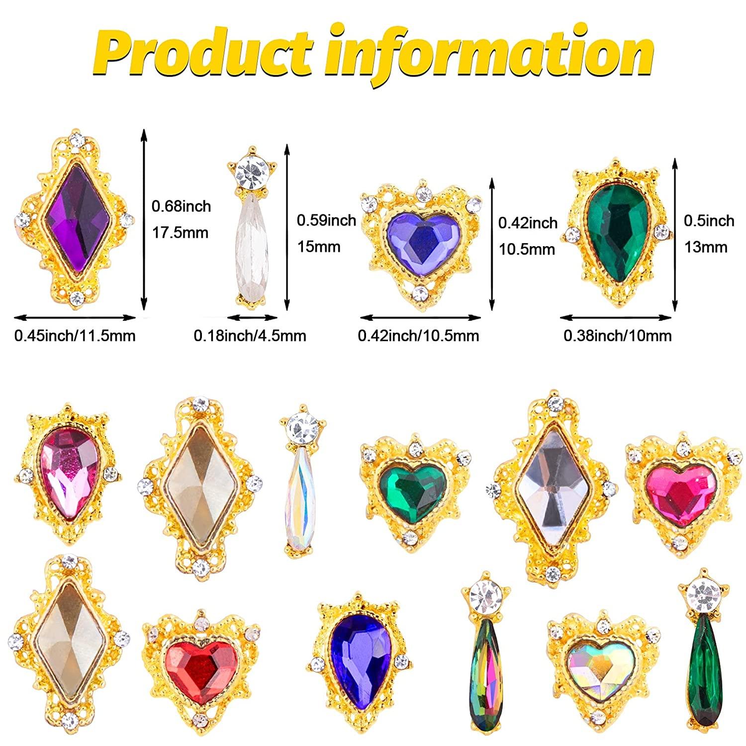 32pcs Craft Gems and Jewels