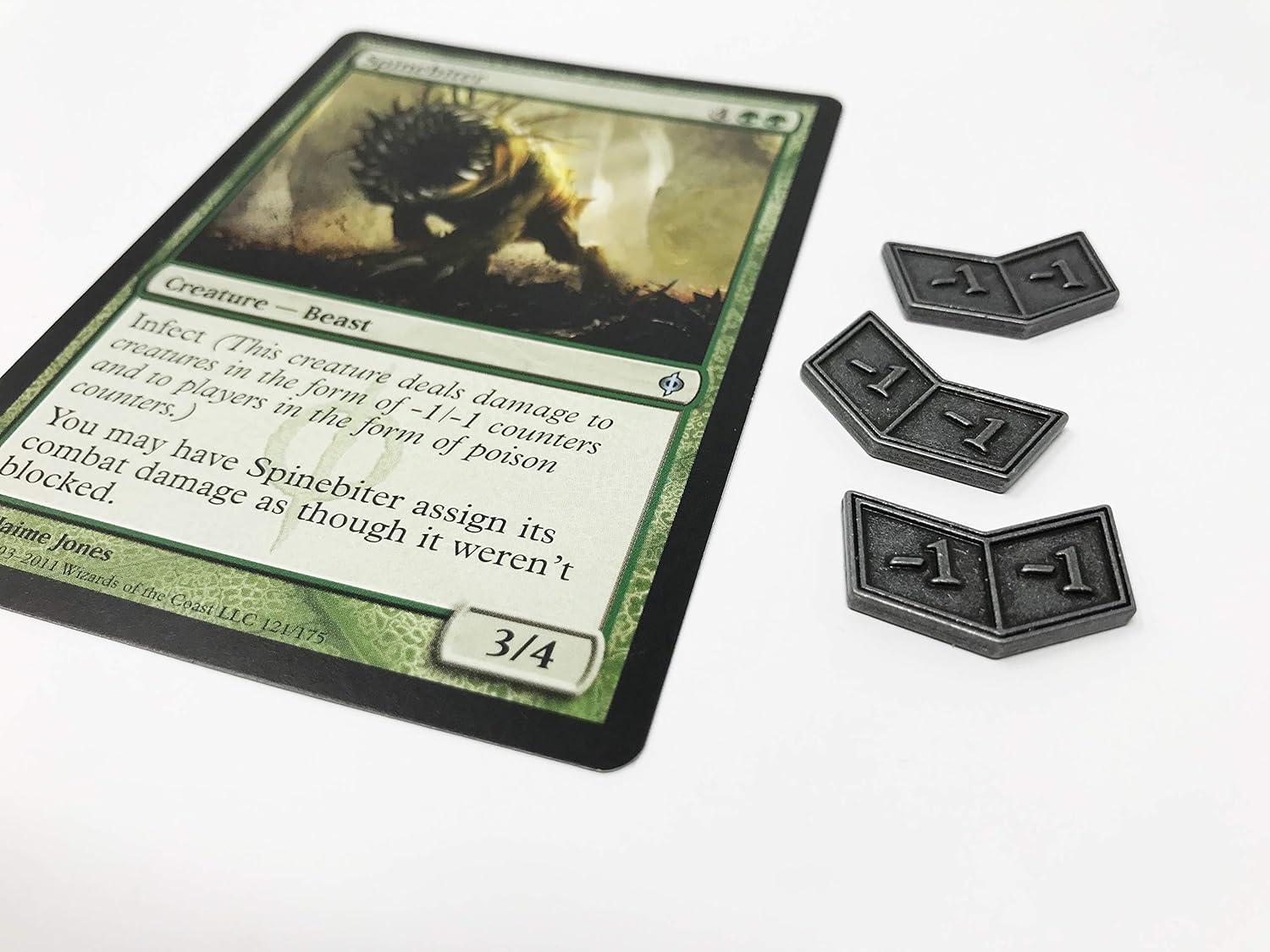 20 Citadel Black Metal MTG Buff Counters & -1/-1 Tokens Set | Antique  Silver Finish with Velvet Pouch | Magic The Gathering | Buy Now with  Express International Delivery | GoSupps.com