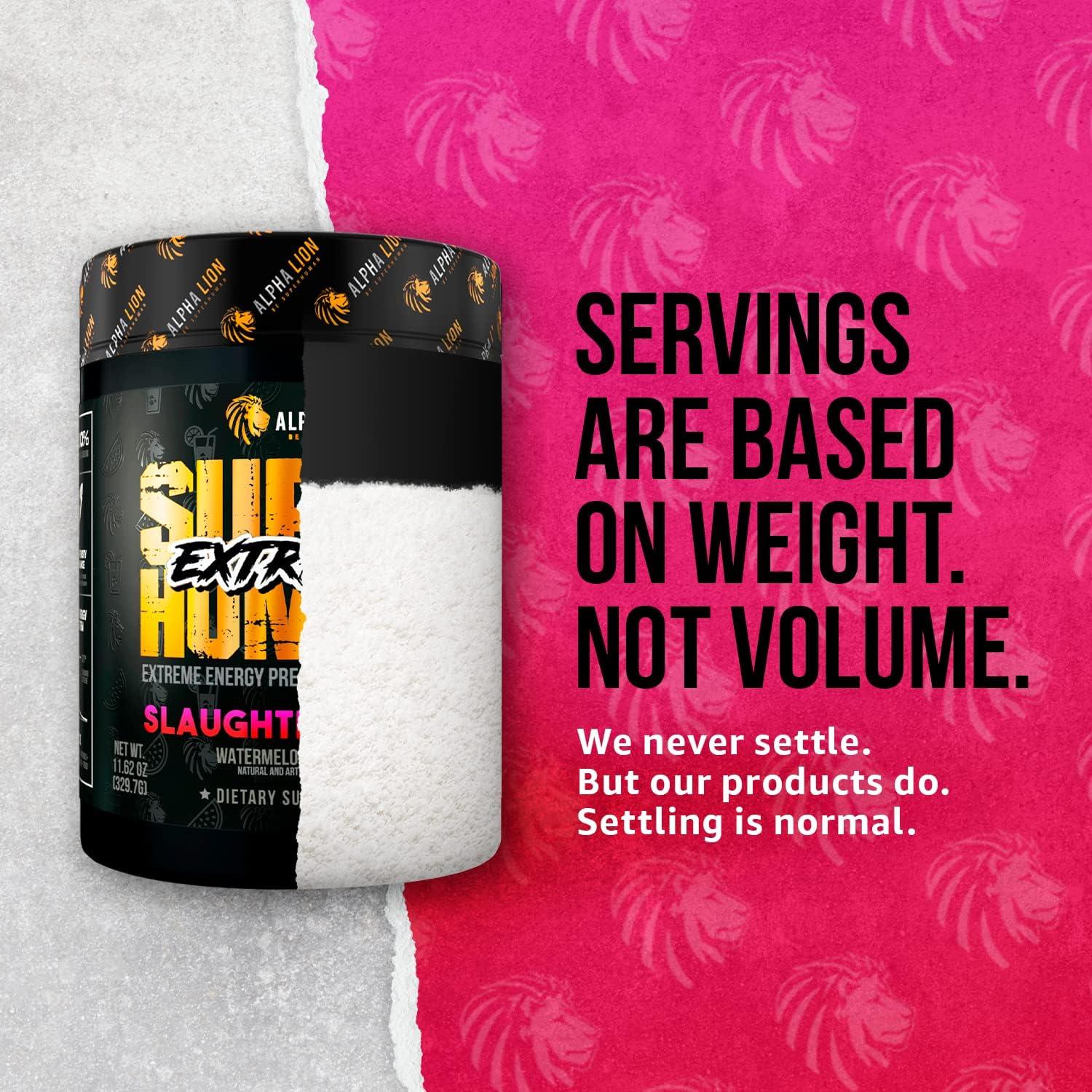 ALPHA LION Superhuman Extreme, Extreme Energy PreWorkout Formula