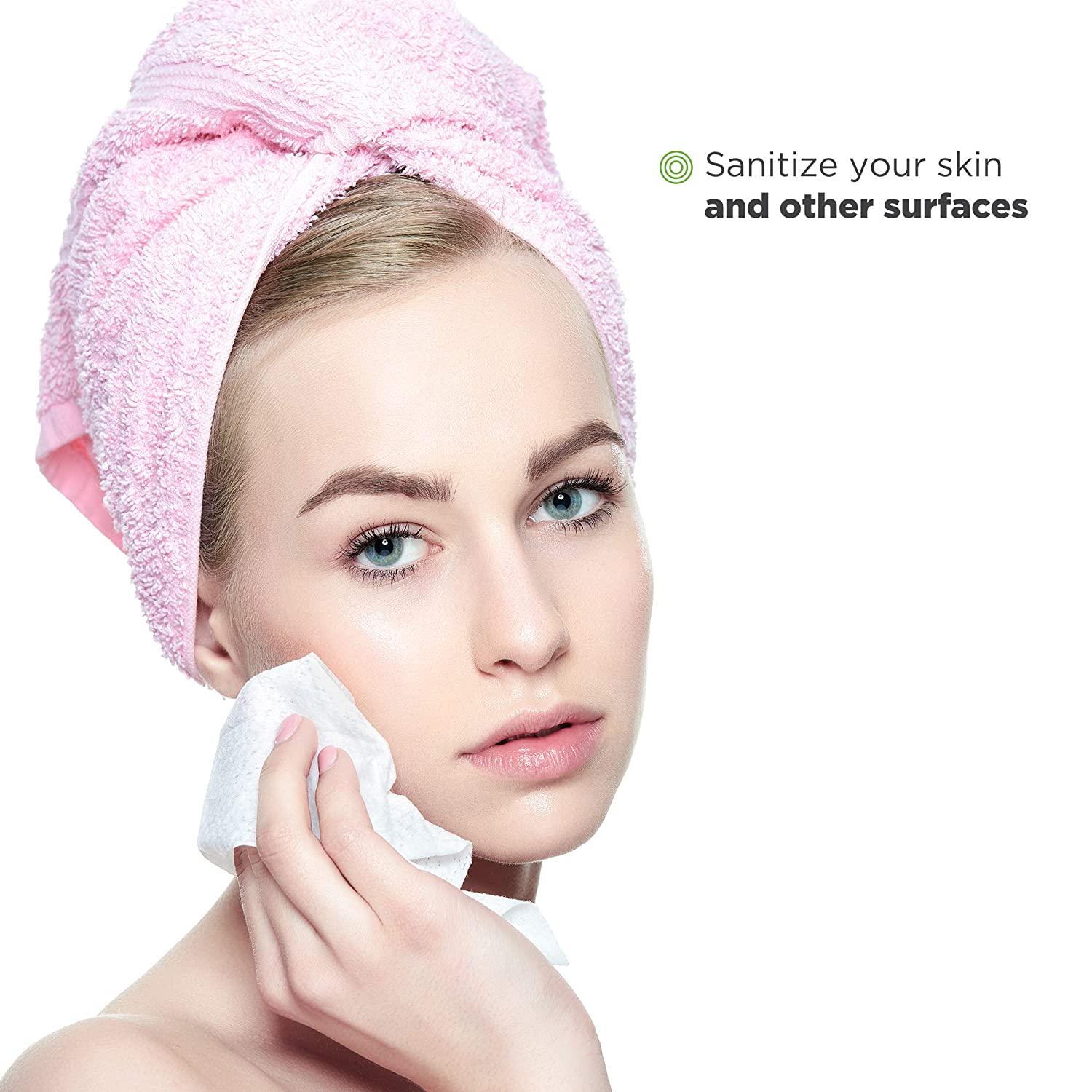 Care Touch AlcoholFree Hand Sanitizer Wipes 100 Individually Wrapped