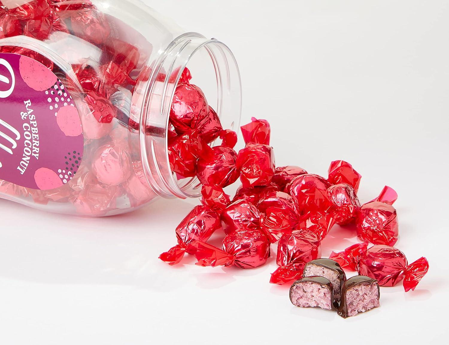 Jameson's Ruffle Raspberry - Raspberry Flavour Coconut Fondant Creams ...