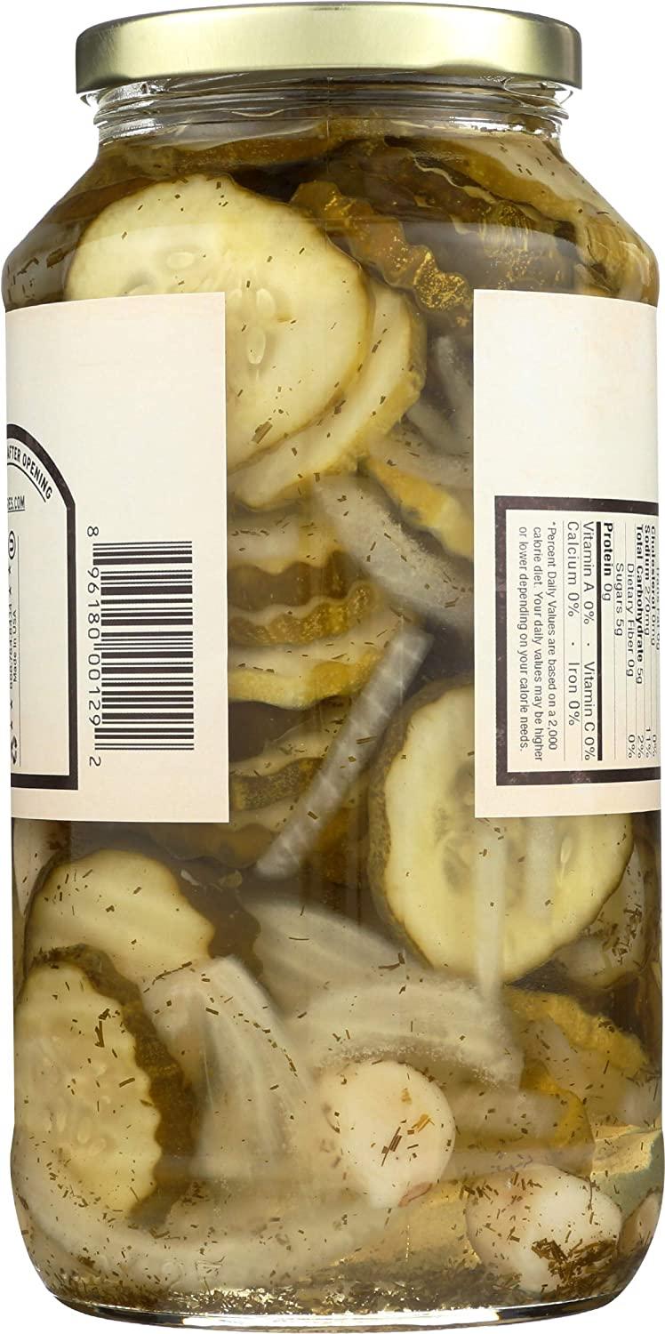 McClure's Pickles McClures Sweet and Spicy Pickles (Chip Cut) 32 oz