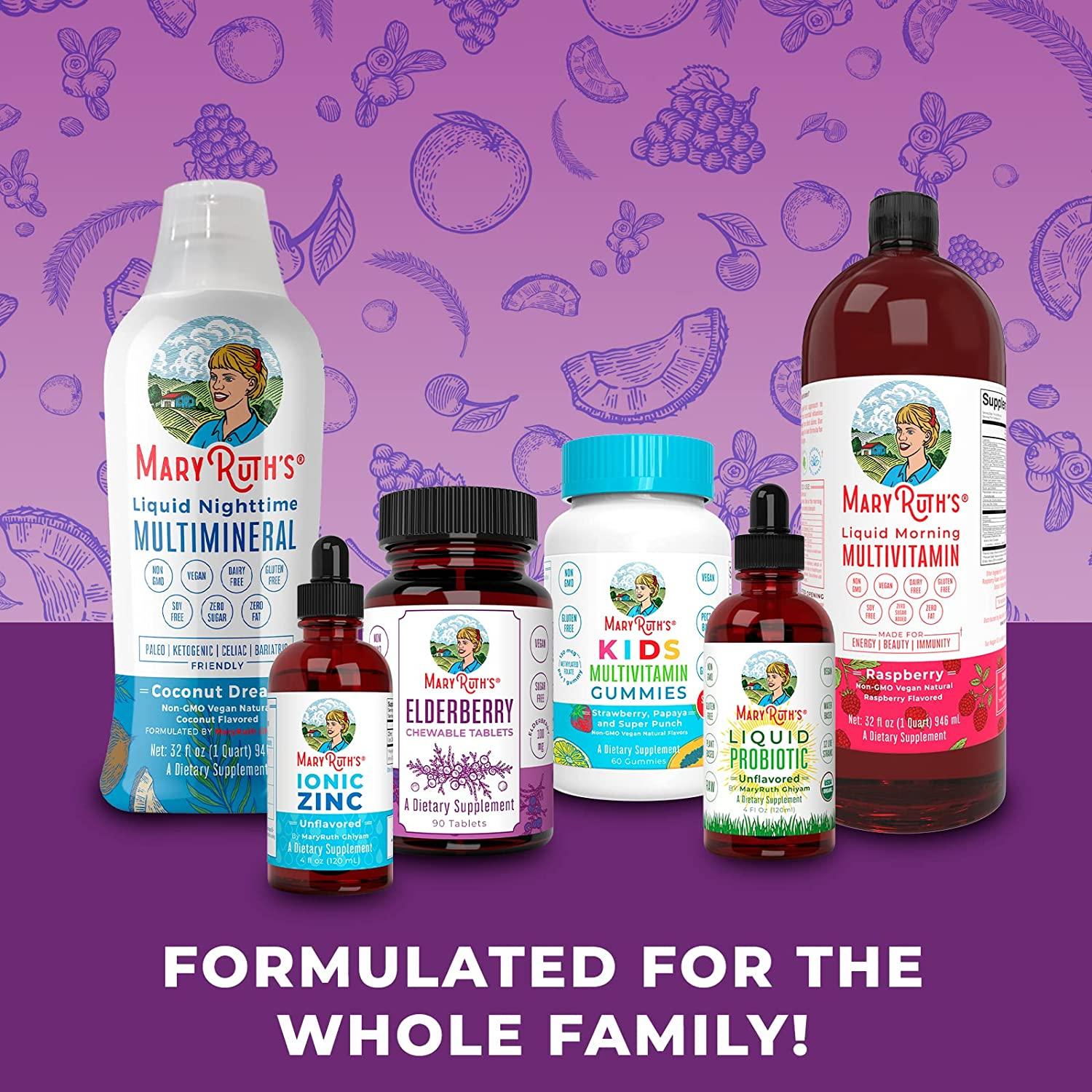 MaryRuth Vegan Prenatal Probiotic 59 Billion CFU Pregnancy