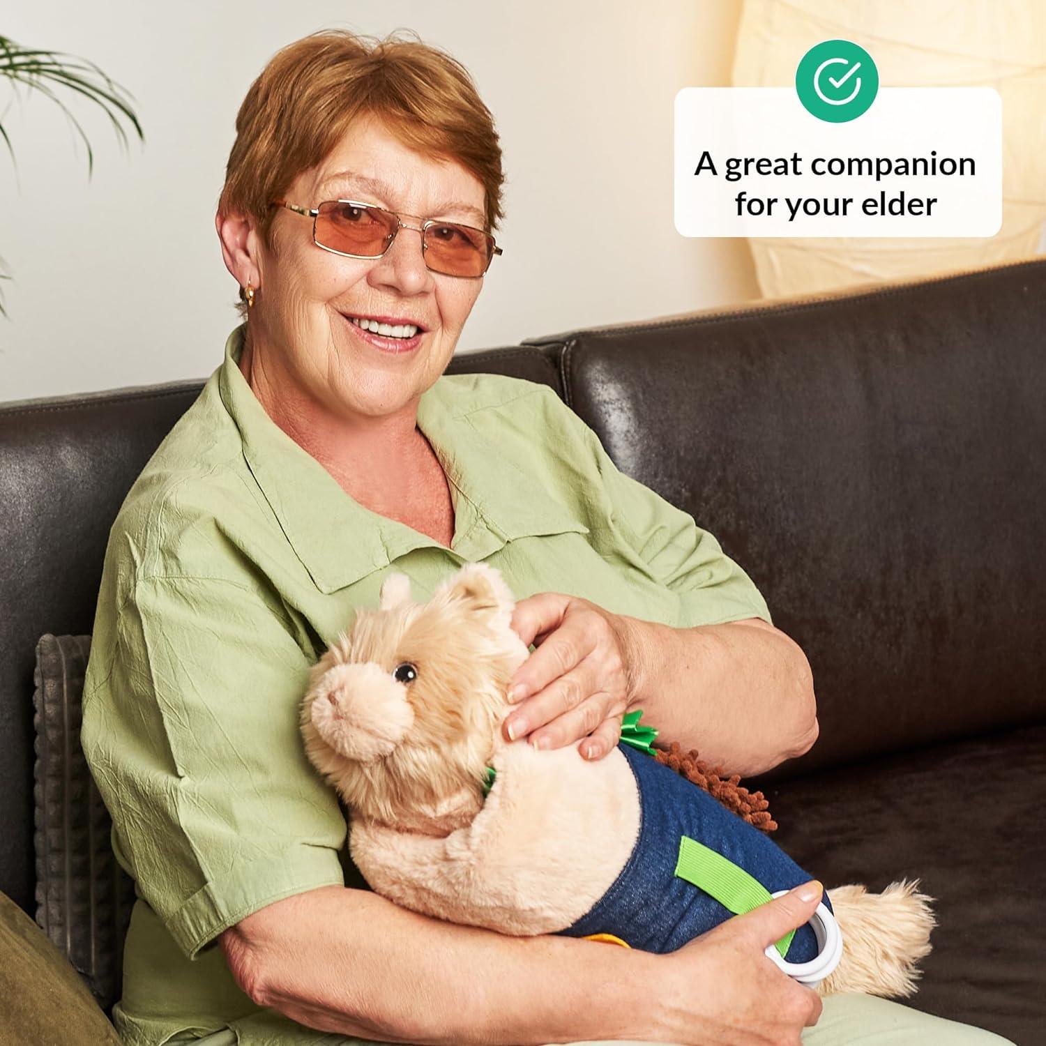 View of Fidget Muff Cat Blanket for Elderly with Dementia | Sensory Fidget Toys ...