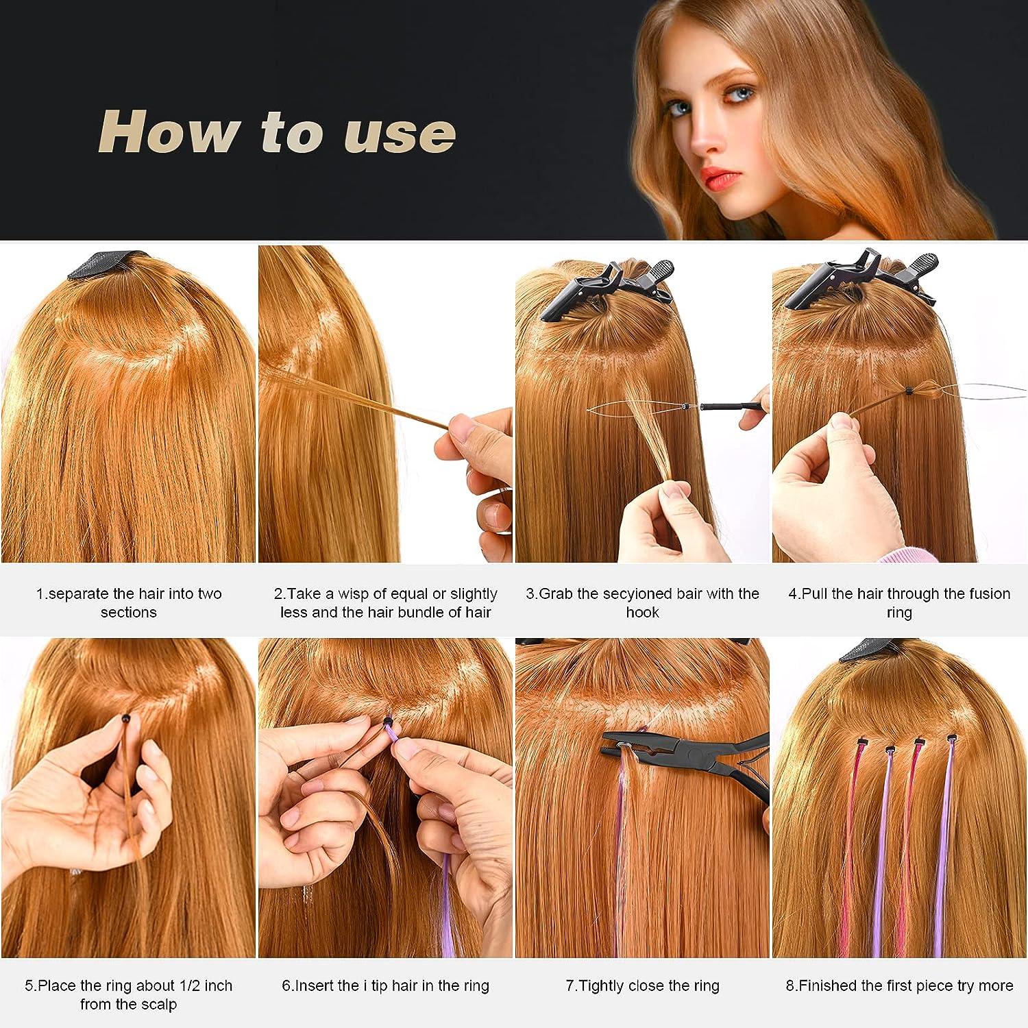 Pro Kit for Hot Fusion Hair Extensions