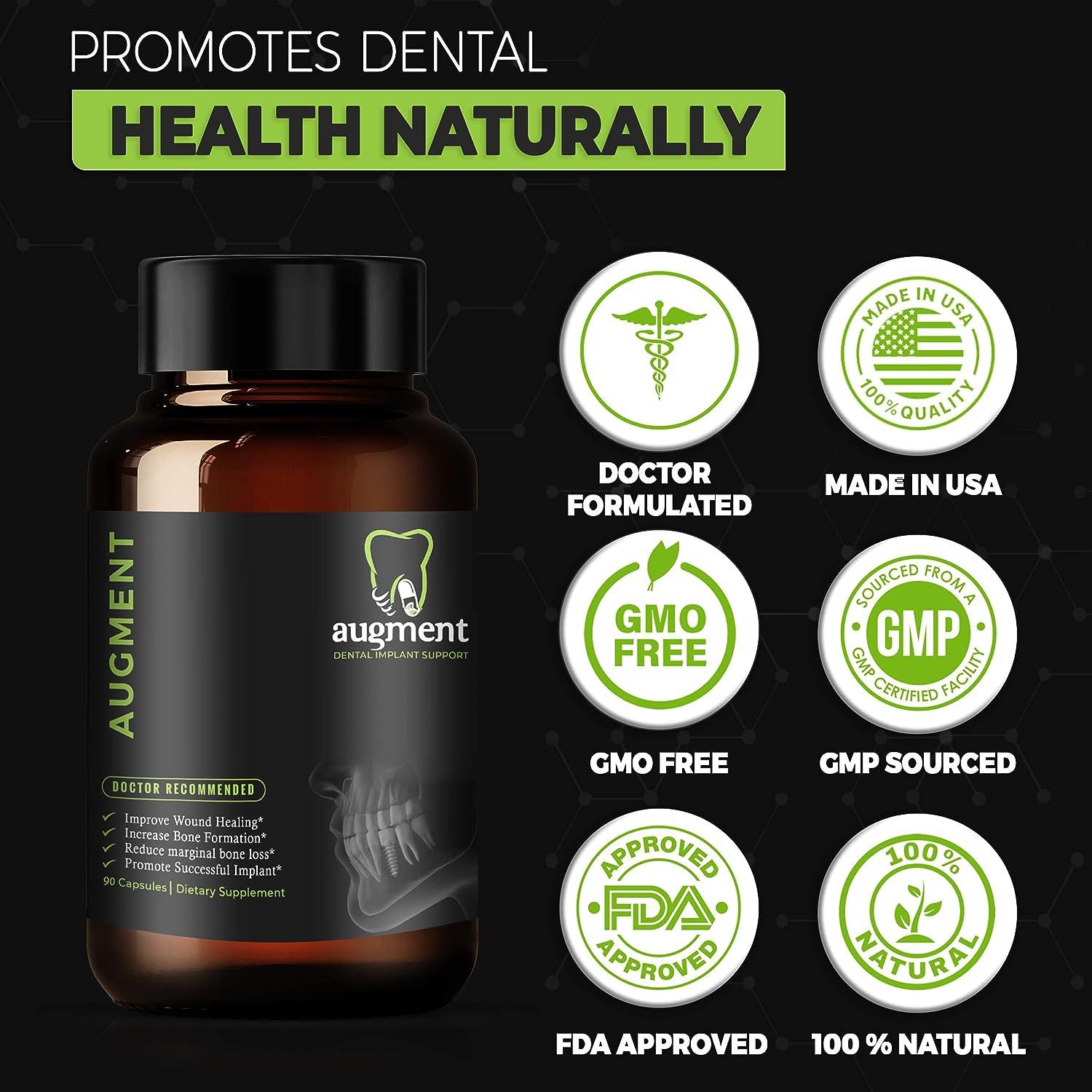 Augment Nutrition Dental Implant Support Supplement Support Bone
