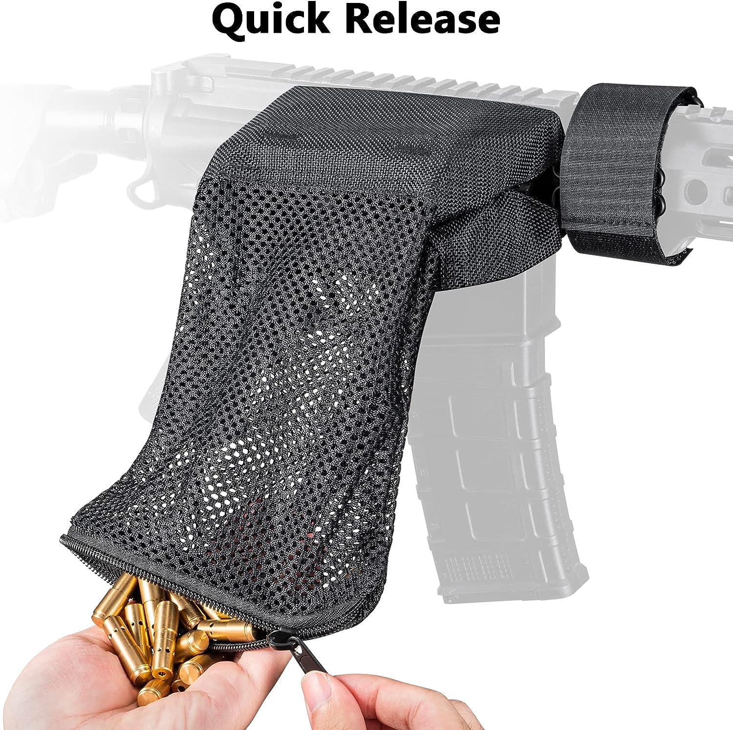 Quick Release Shell Catcher, Waterproof Sturdy Brass Shell Catcher For  Shooting OD Green 