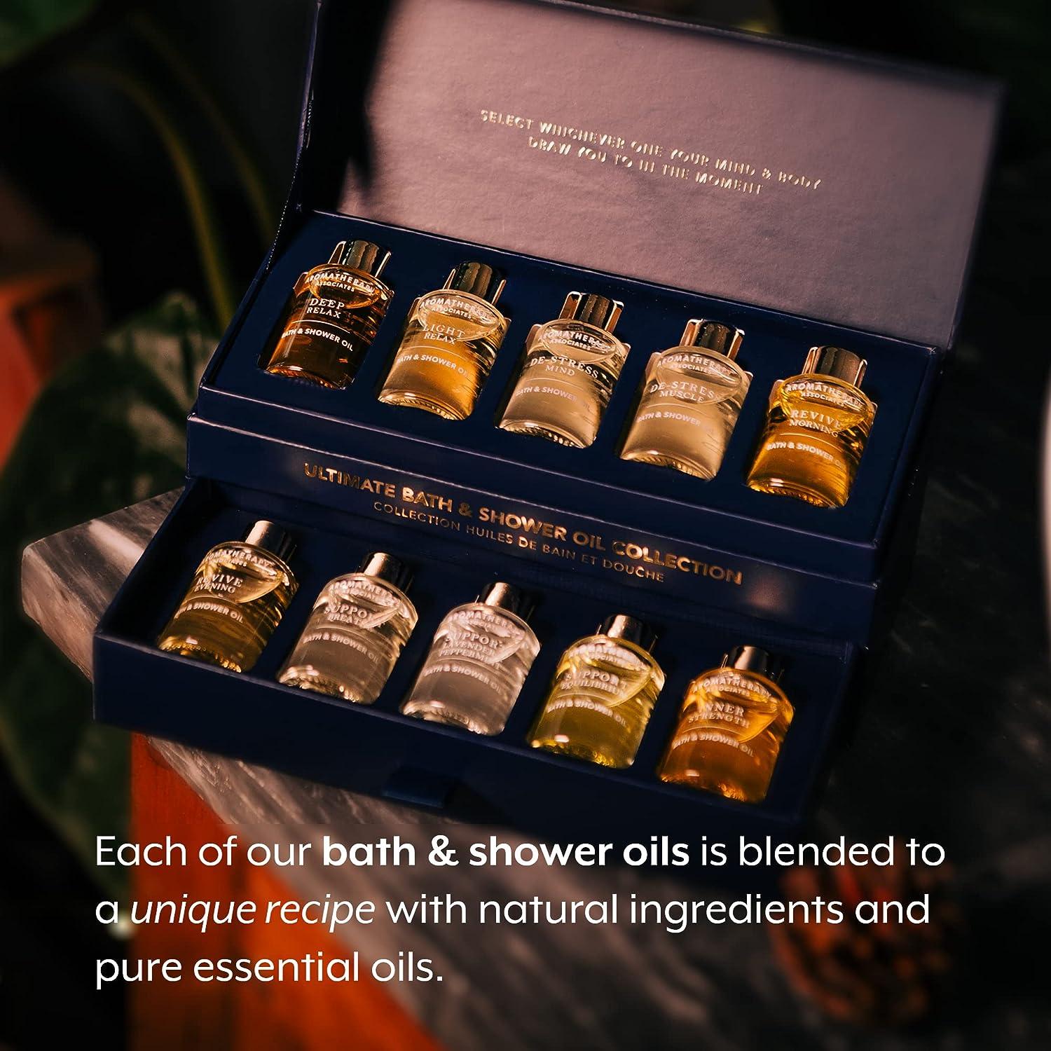 Aromatherapy Associates Ultimate Wellbeing Bath & Shower Oil Set