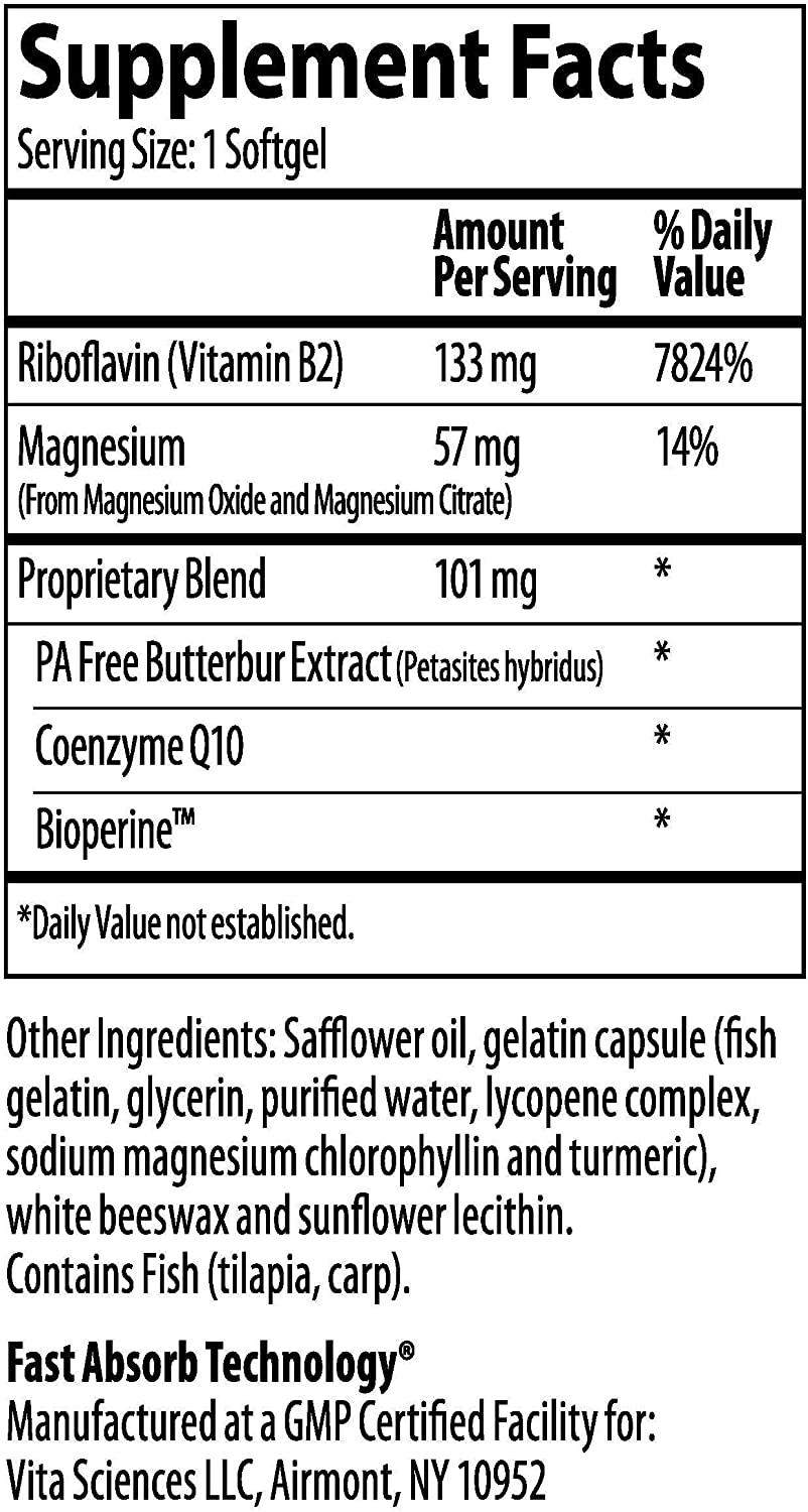 Migraine Relief Supplement Migravent for Optimal Cranial Comfort and