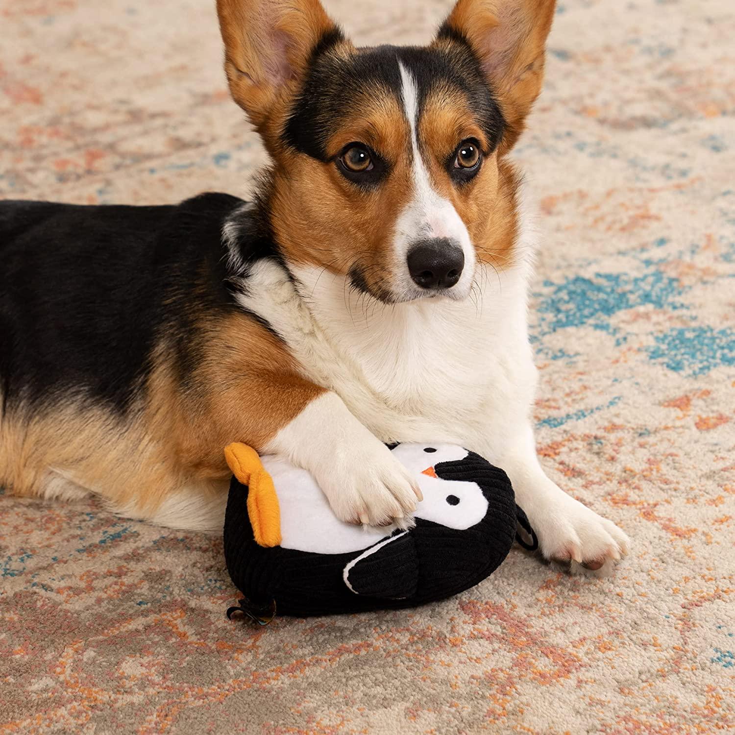 TrustyPup Tough N Fun Strong N Silent Plush Toys for Dogs