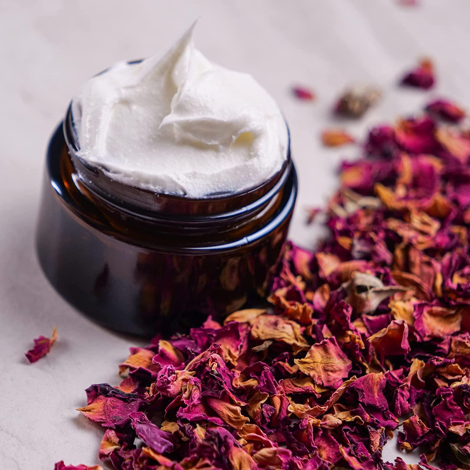 Dry Rose Petals, Red and Fragrant for Tea, Baking, Soap & Candle