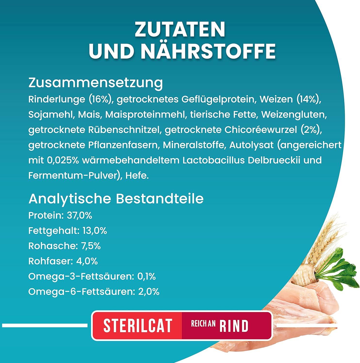 PURINA ONE BIFENSIS Volwassen kattenvoer droog, rijk aan rundvlees, 6-pack (6 x 750 g