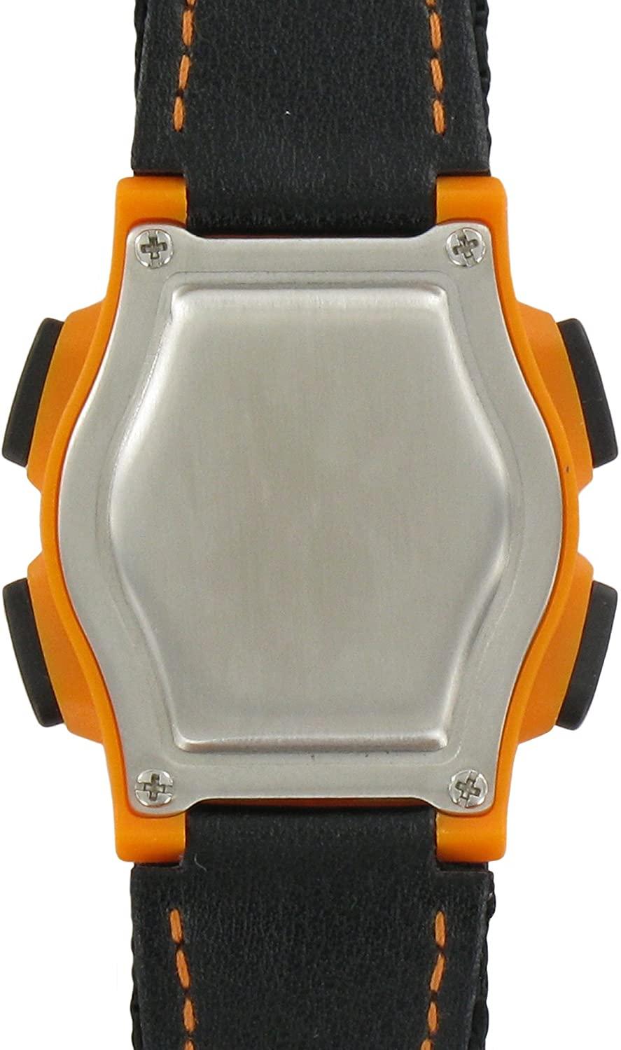 VibraLITE Mini 12Alarm Vibrating Watch Black Orange