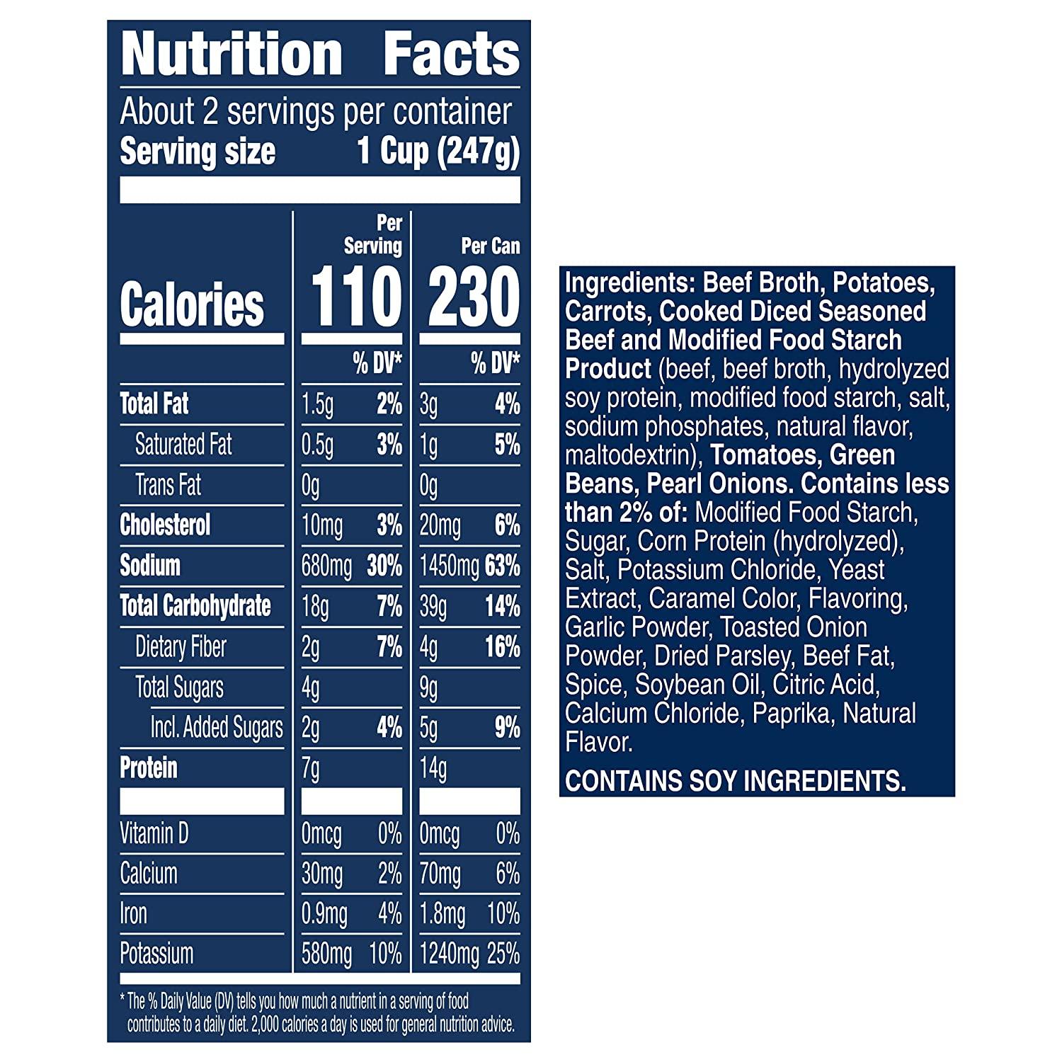 Progresso Rich & Hearty, Beef Pot Roast with Country Vegetables Soup