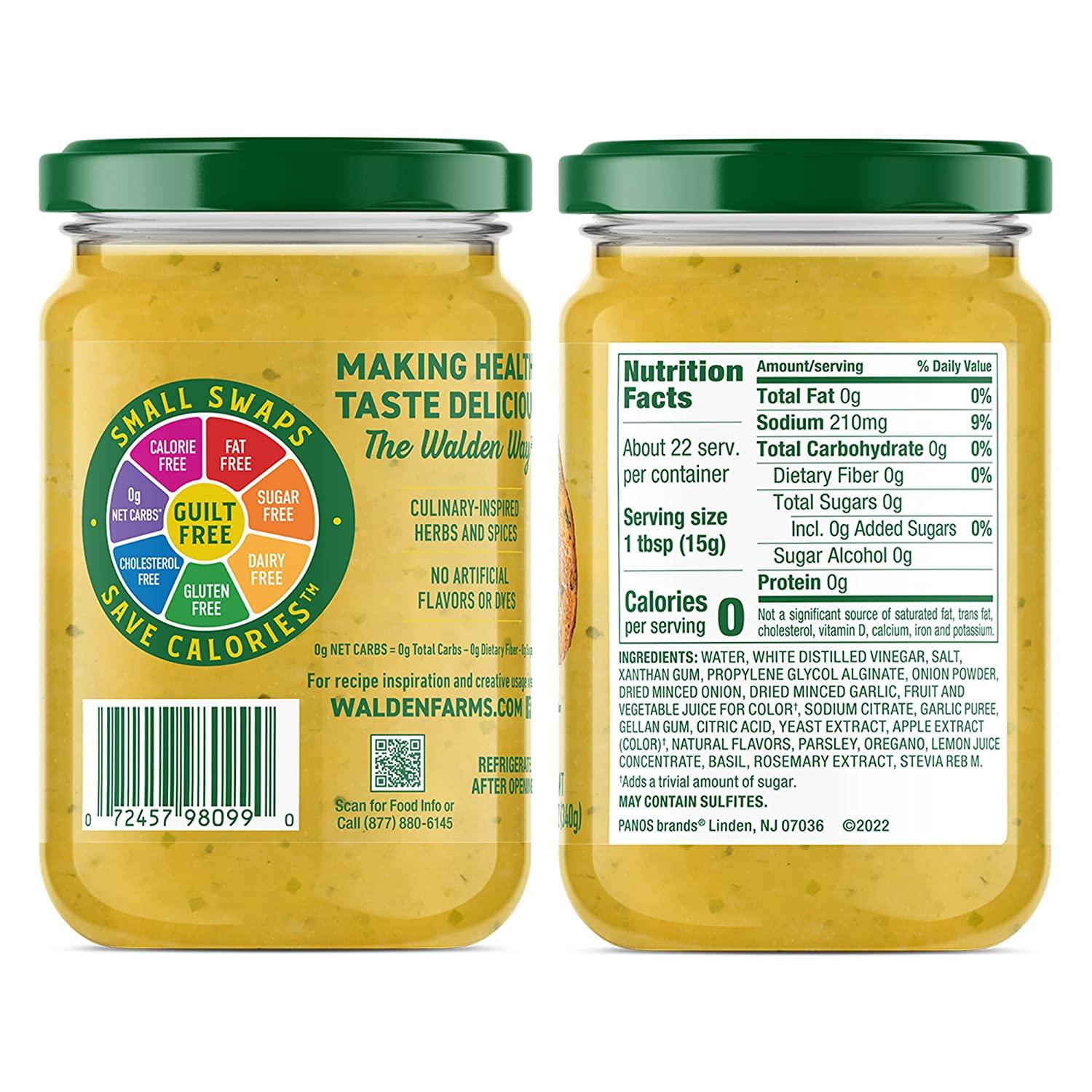 Walden Farms Pasta Sauce Variety Pack, 12 oz Jars, Sugar, Fat, Calorie