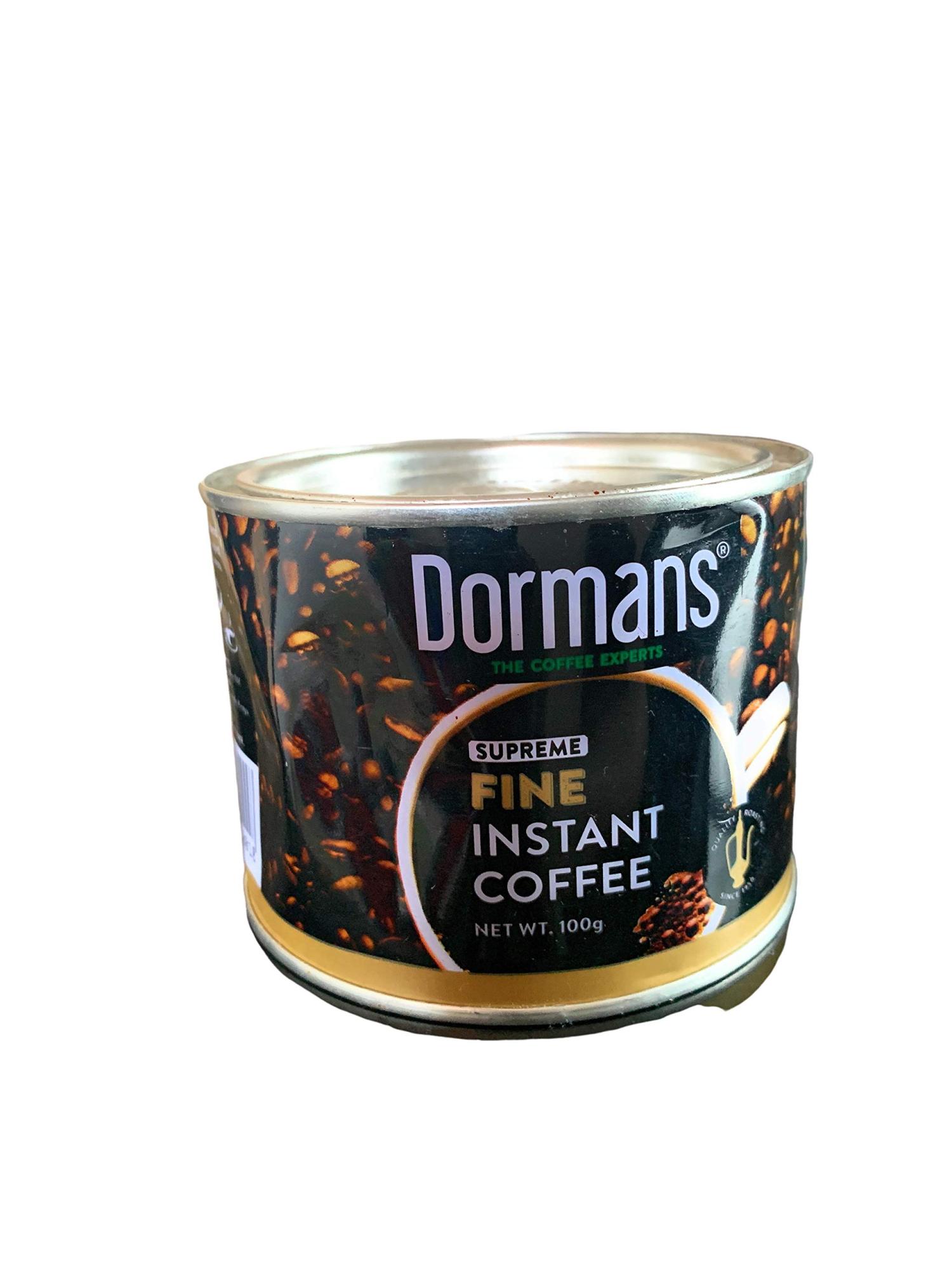 Dormans Supreme Instant Fine Roasted Ground Coffee Beans from Kenya 100g
