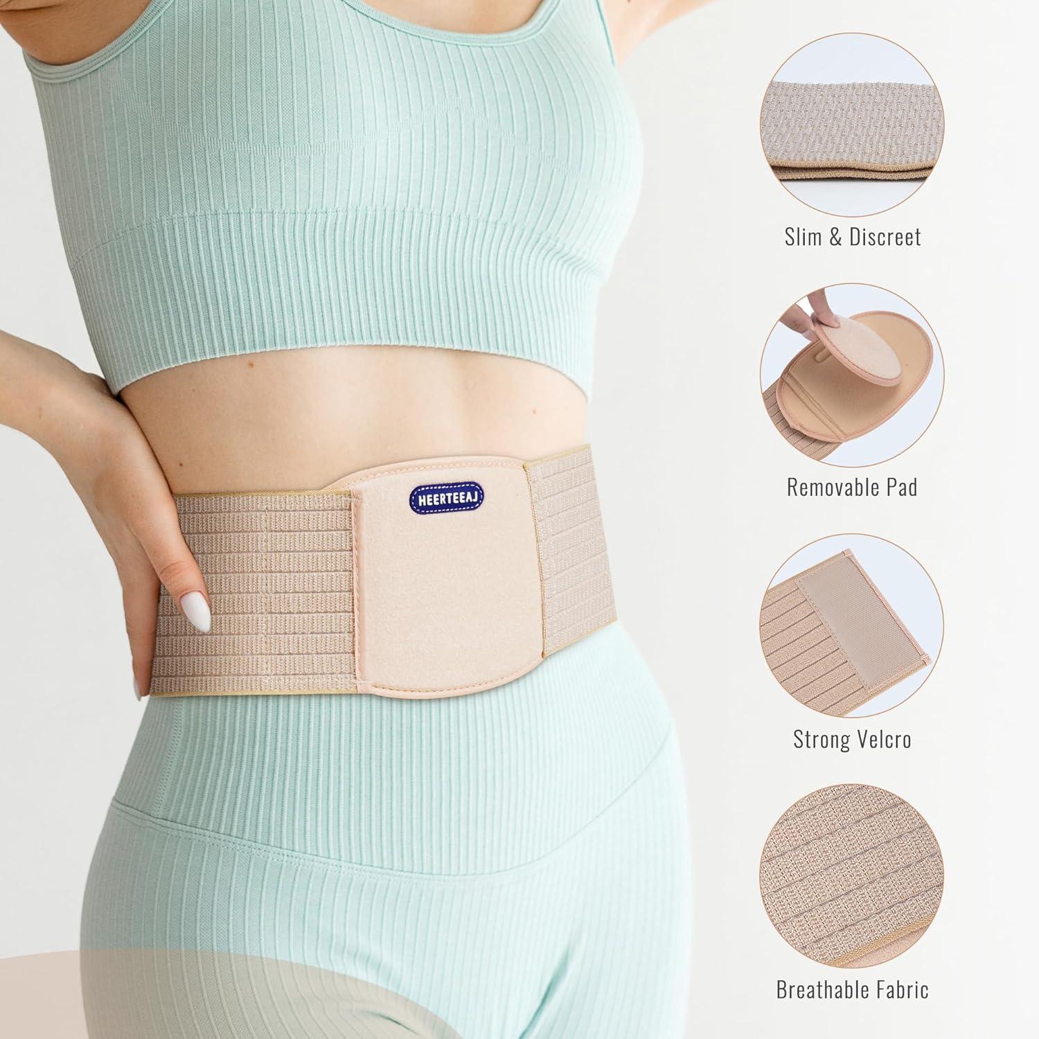 Abdominal Hernia Belt for Men & Women Umbilical Hernia Support with