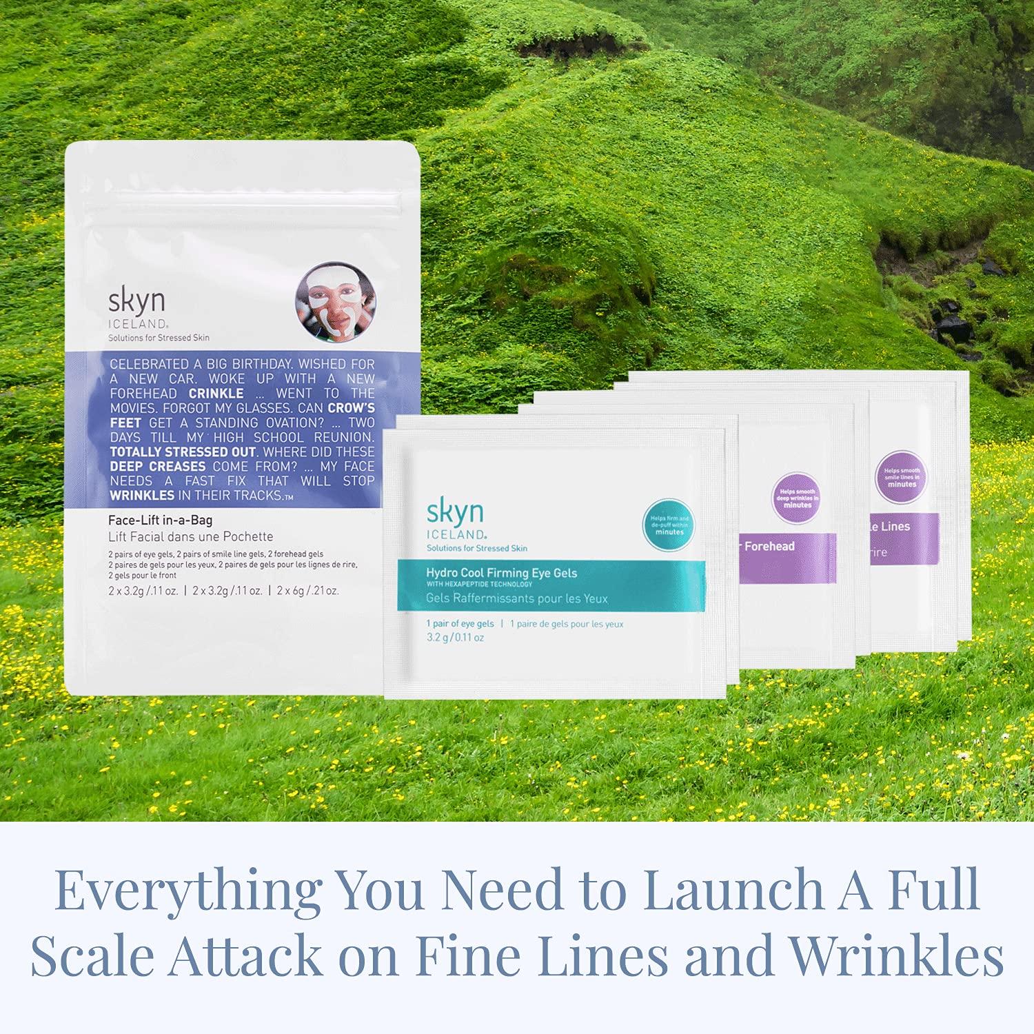 skyn ICELAND FaceLift inaBag Essential Masks for Eyes Forehead