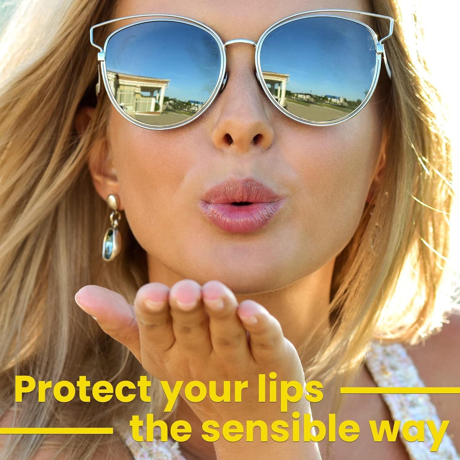 Dr. Dan's SPF 30 Lip Balm Mineral Based 3 Pack Sun Protection for