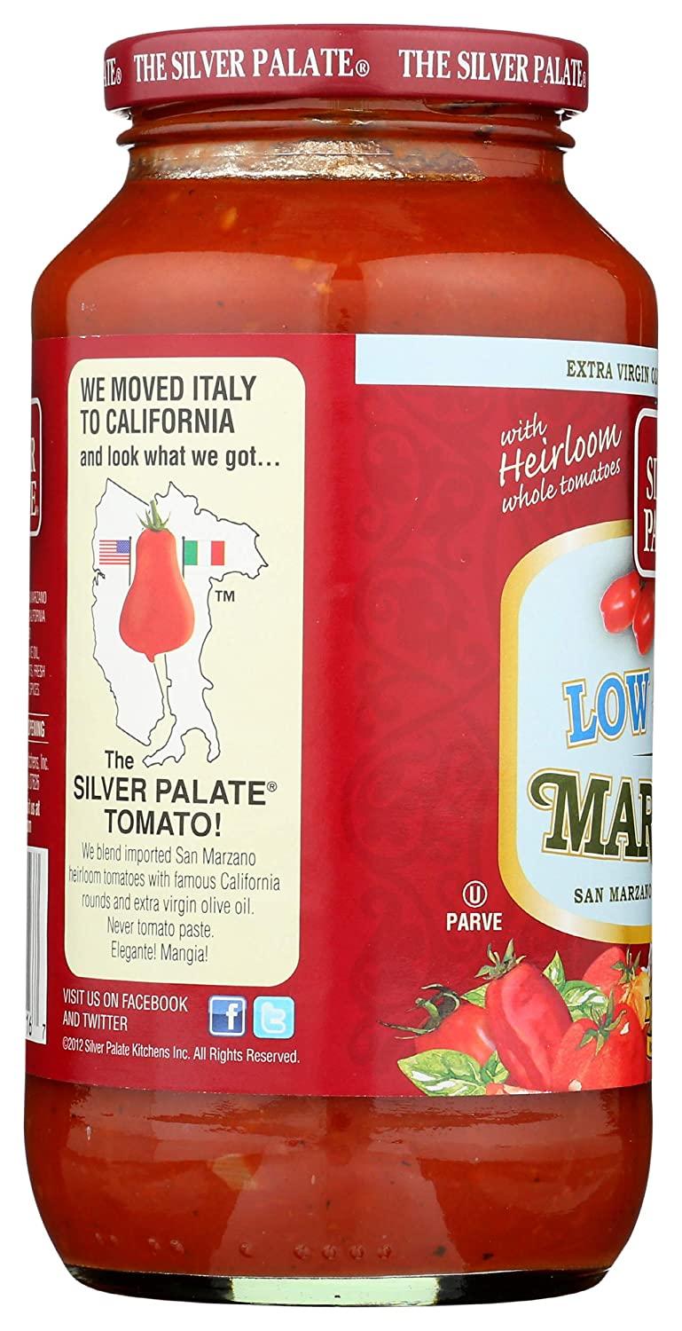 Silver Palate Low Sodium Marinara Pasta Sauce 25 oz