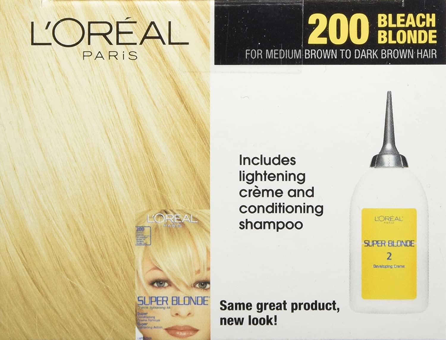 1. L'Oreal Paris Super Blonde Creme Lightening Kit - wide 3