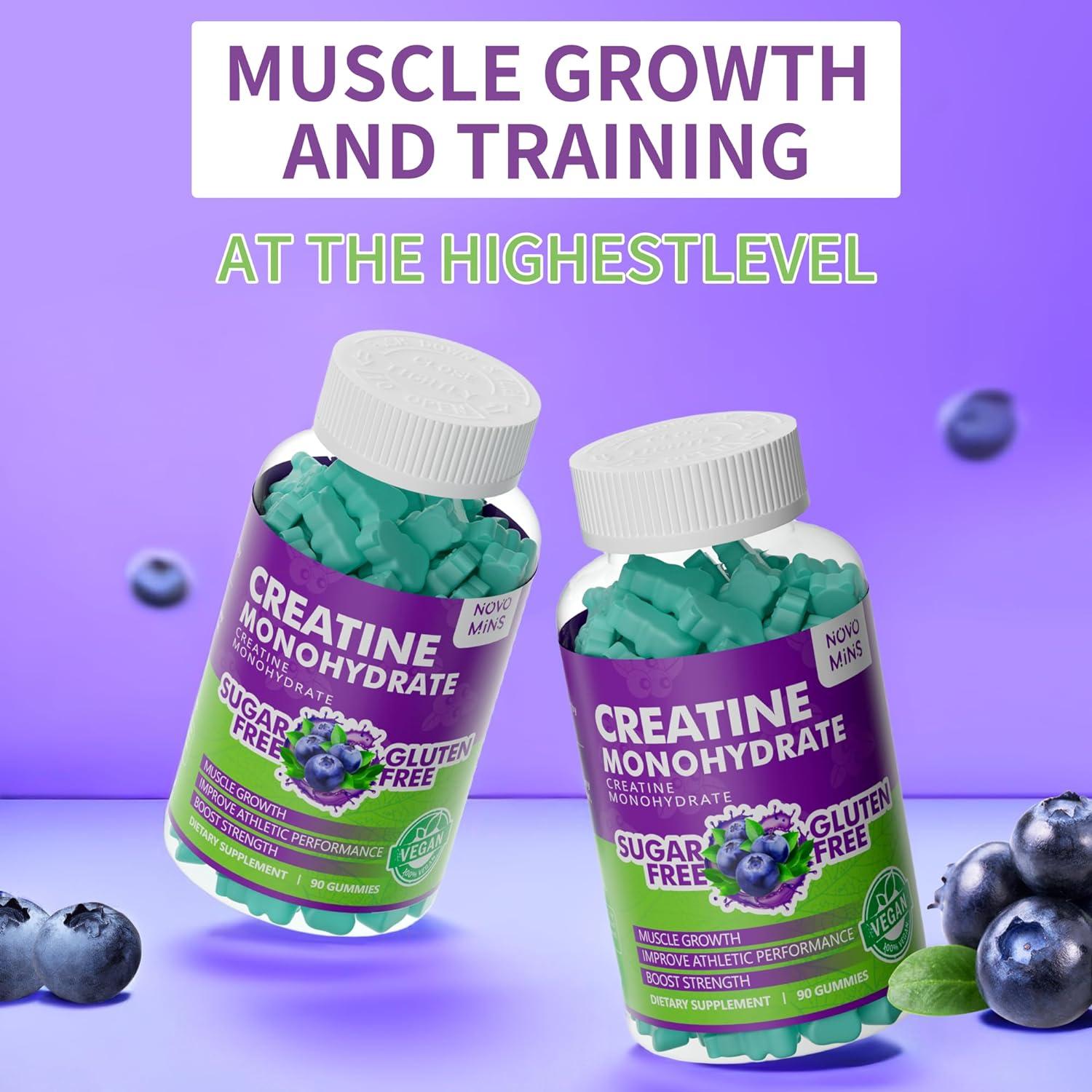 OG Creatine Monohydrate 5000mg Max Gummies - Natural Djibouti - View #7