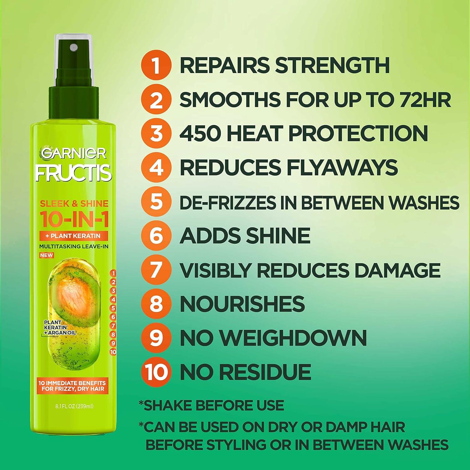 garnier fructis sleek and shine serum