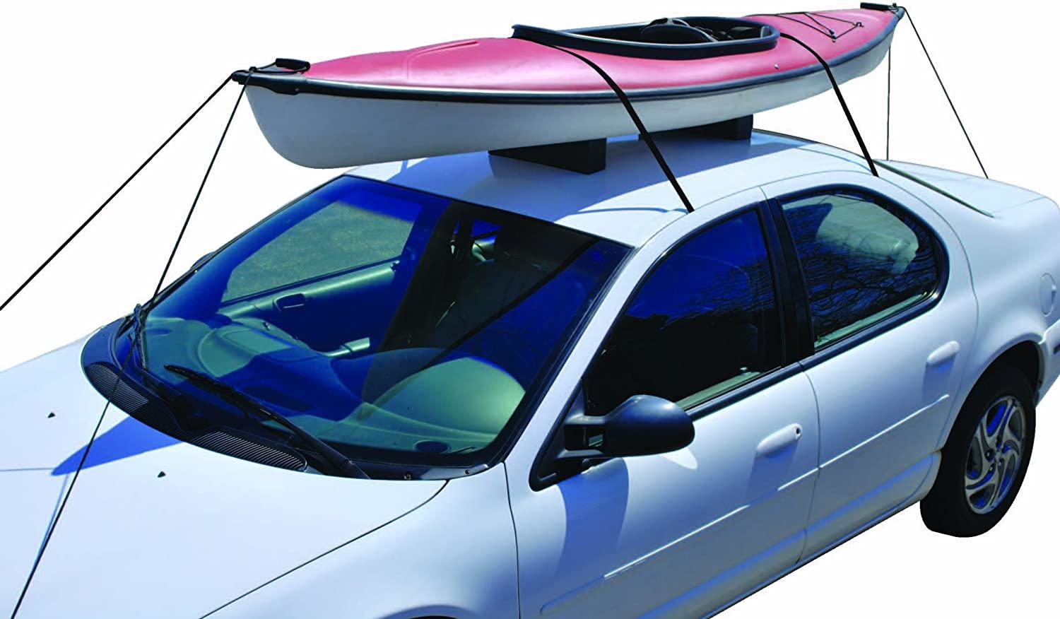 attwood 114387 Universal RackFree CarTop Kayak Carrier Kit with