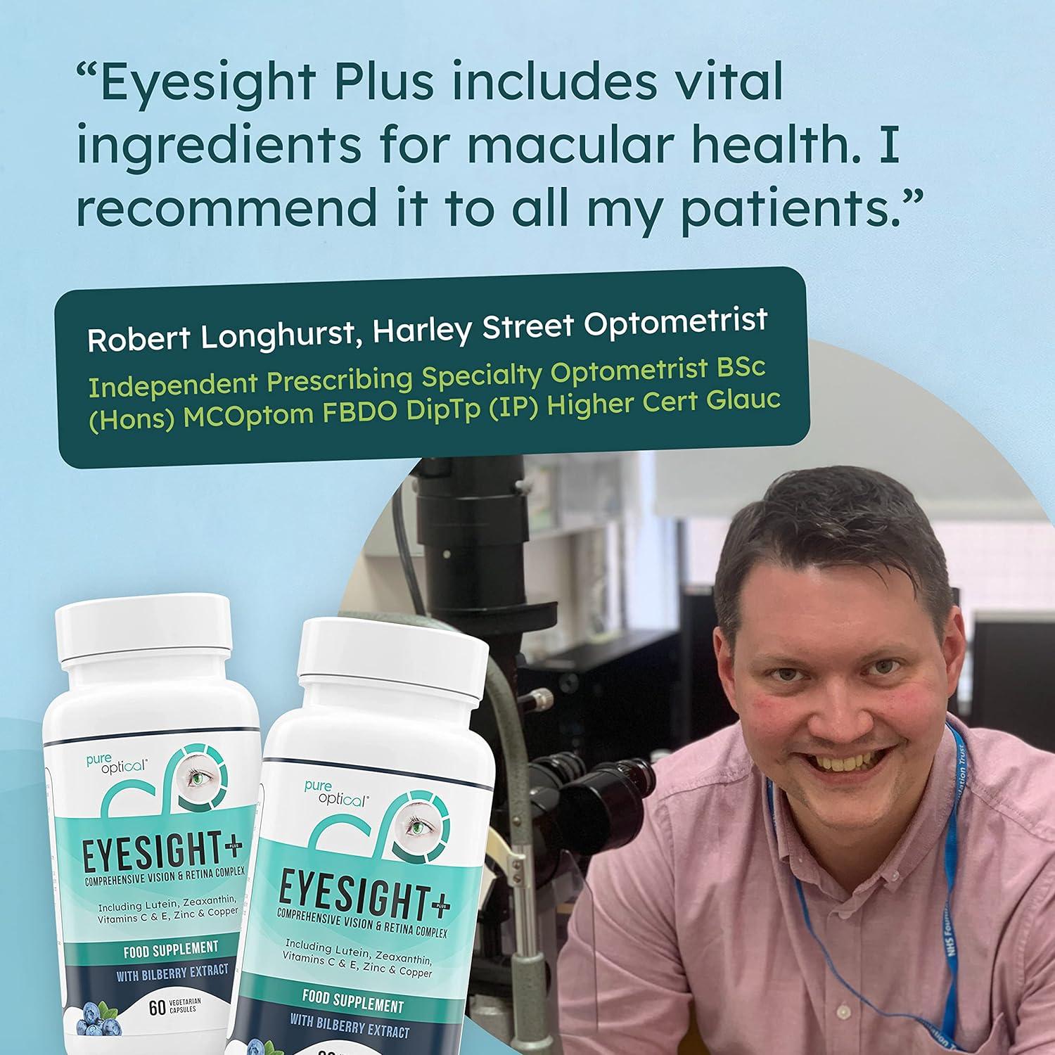 Eyesight Plus AREDS2 Formula Vitamins for Eyes Lutein and Zeaxanthin