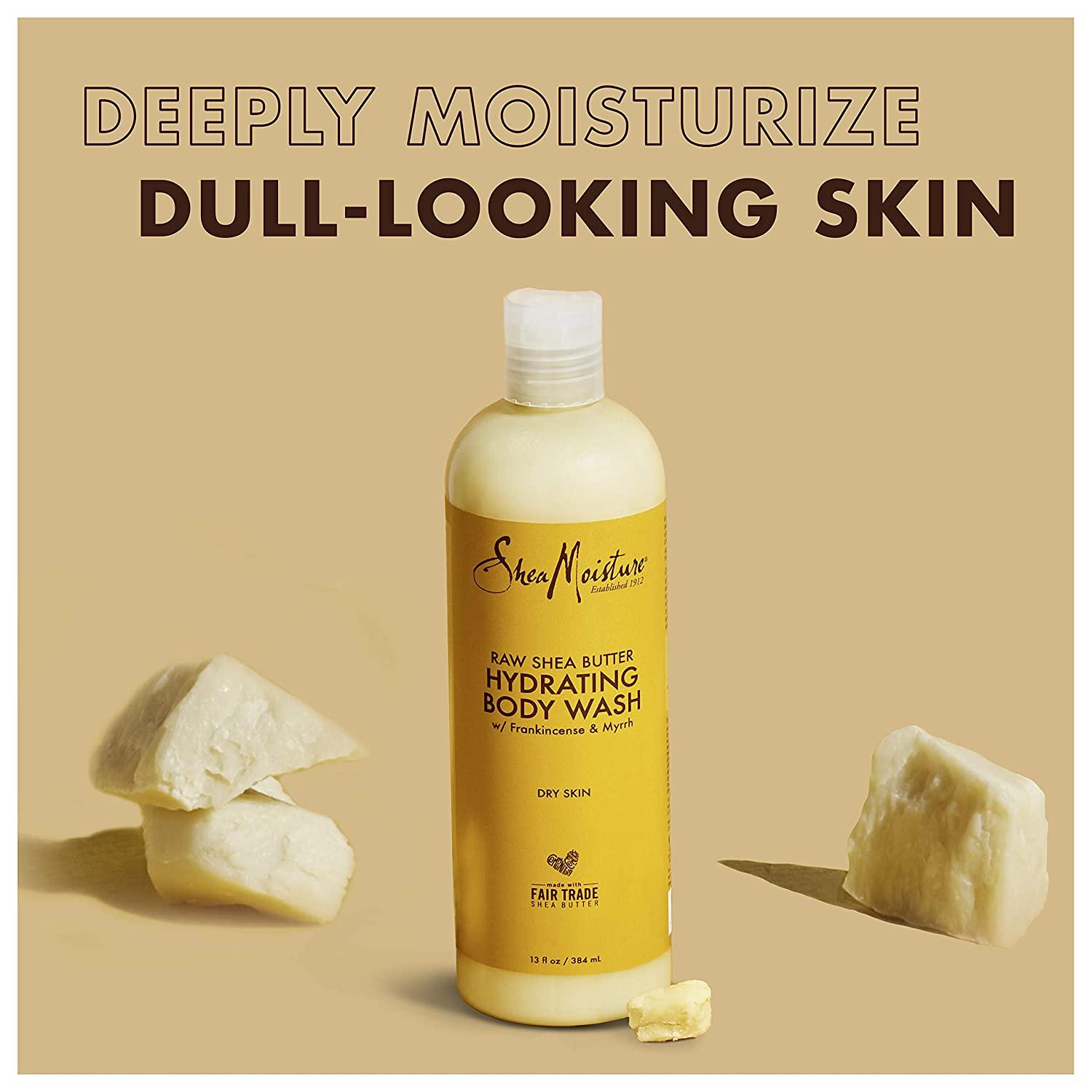 Sheamoisture Hydrating Body Wash for Dry Skin Raw Shea Butter to