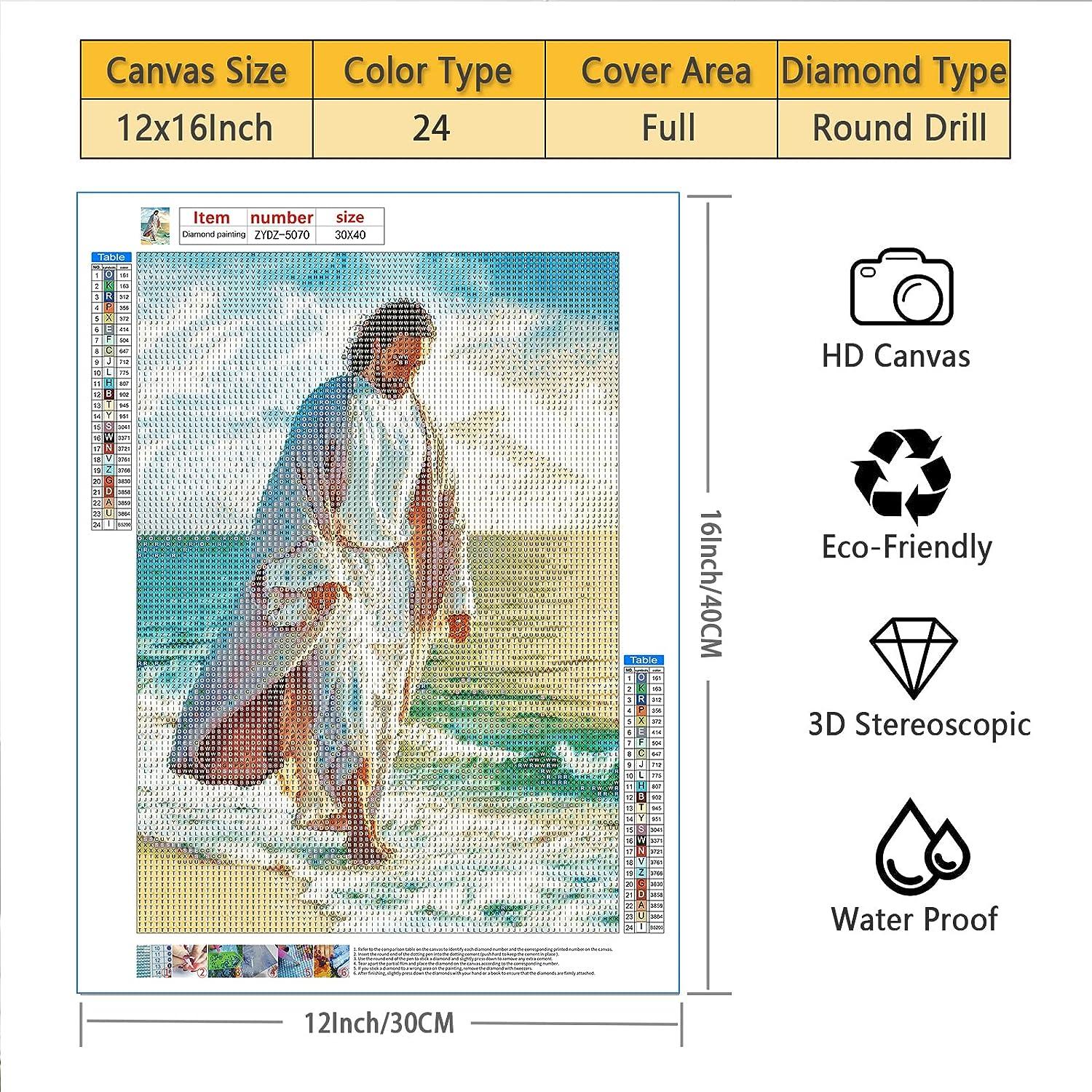 Sonsage Jesus Diamond Painting Kits for Adult Easter Religion