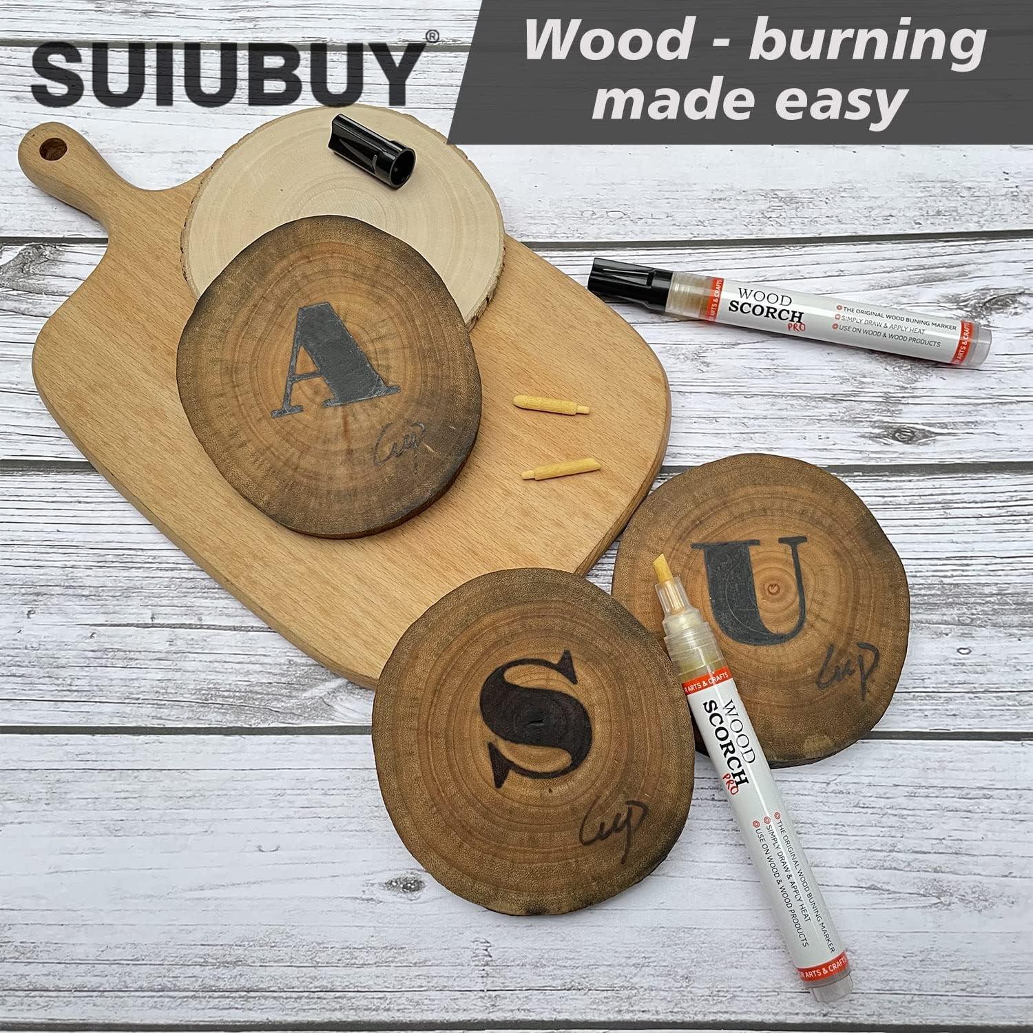 Wood burning the easy way! This scorch pen is part one of this easy 2-step  project