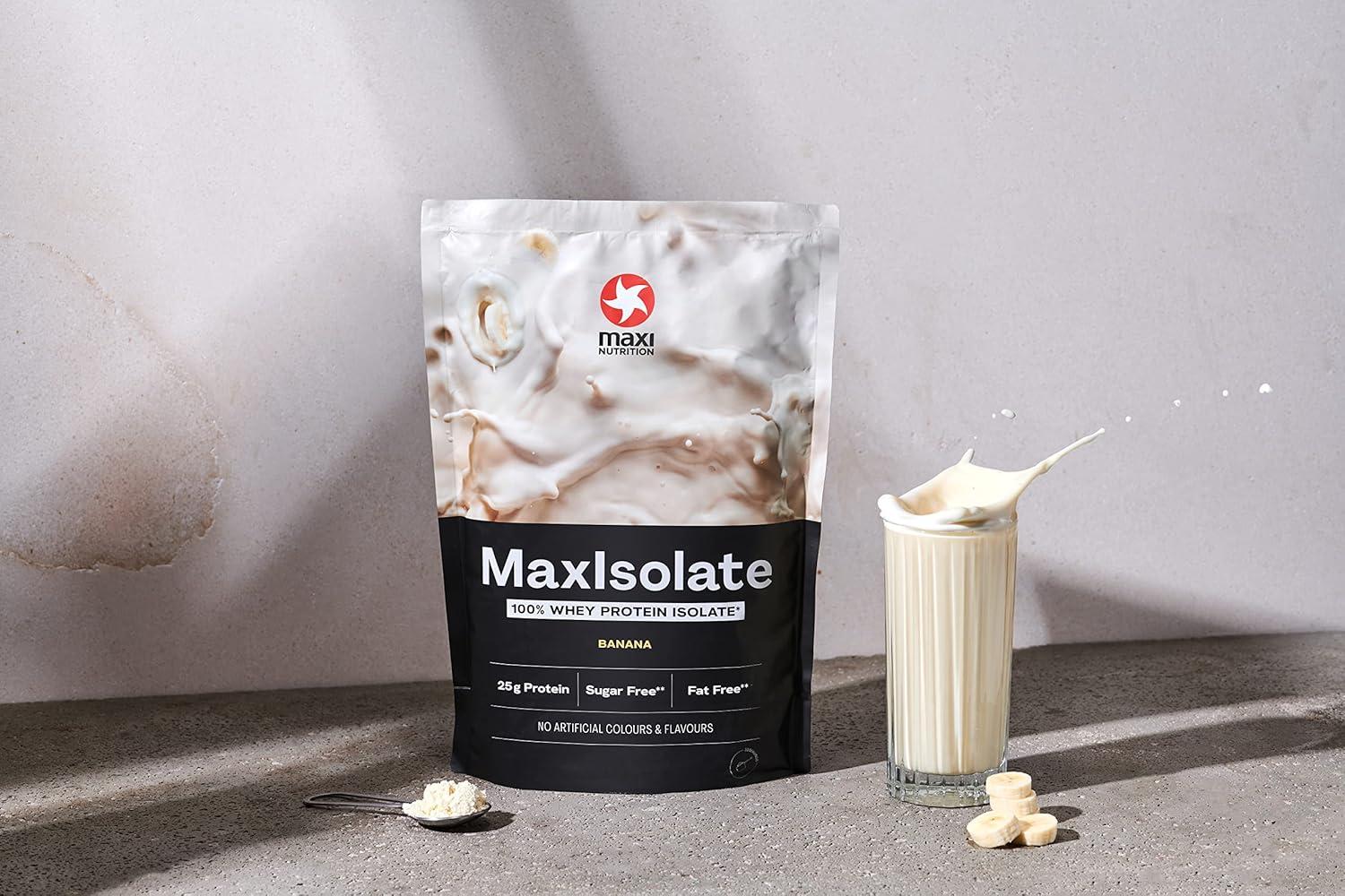 MaxiNutrition - Cyclone, Chocolate - Premium Whey Protein Powder With Added Creatine - Low In