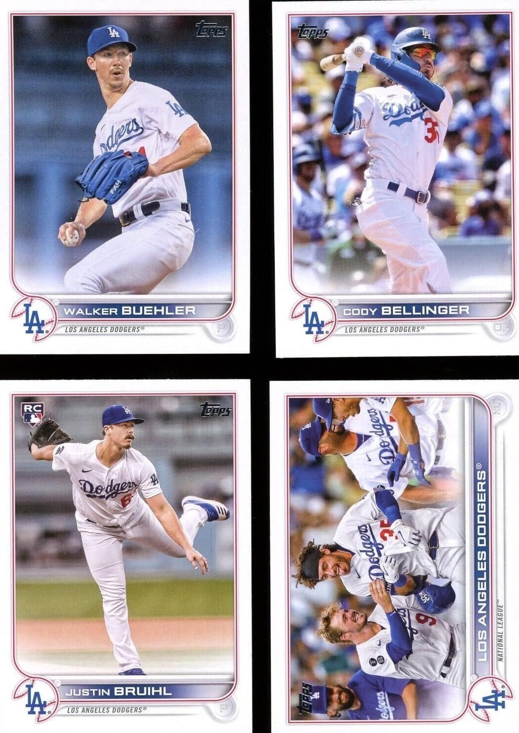 Los Angeles Dodgers 2022 Topps Complete Mint Hand Collated 22 Card Team Set  Featuring Mookie Betts and Clayton Kershaw Plus Rookie Cards and Others