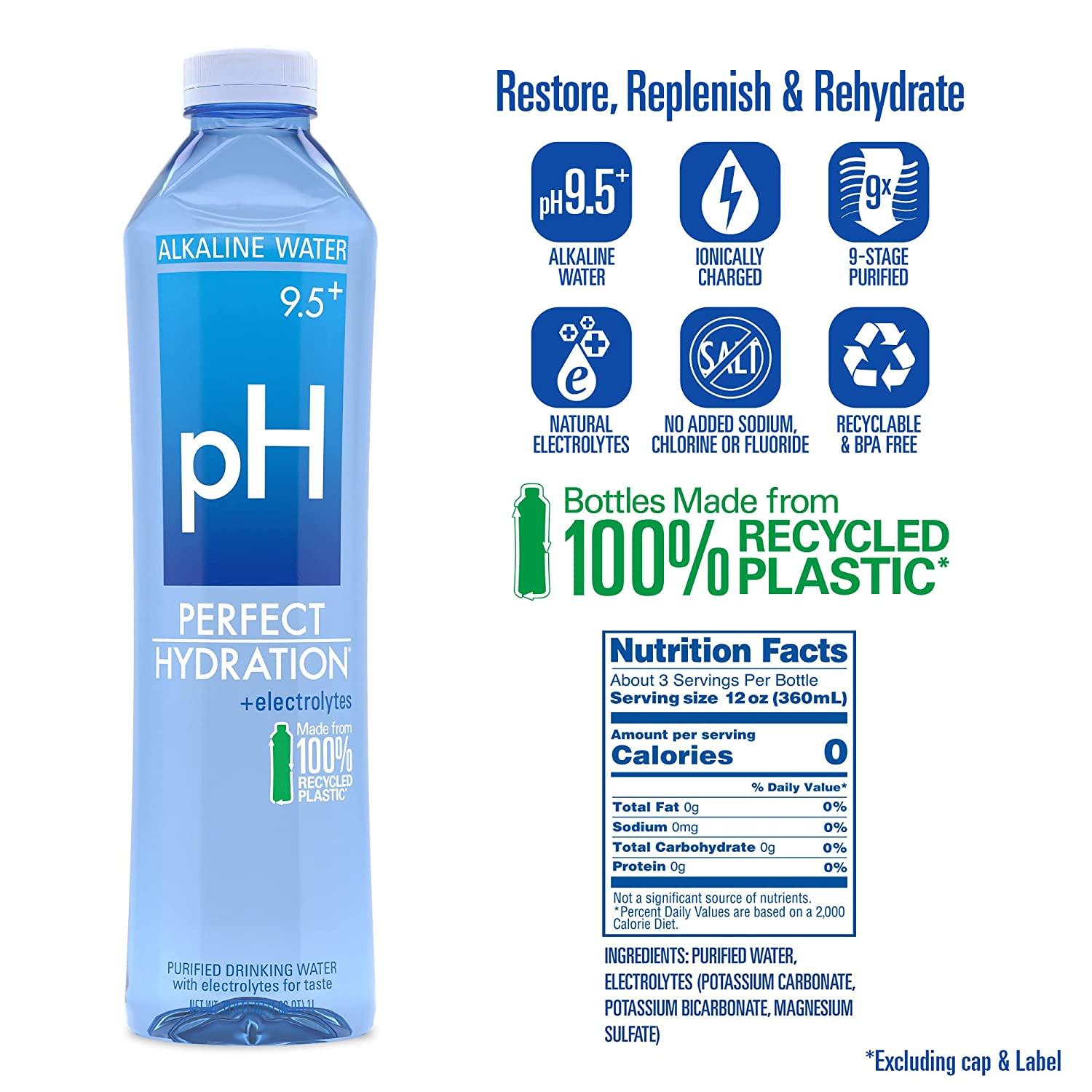 - Smart Water: 9.5 PH For A Body In Perfect Balance