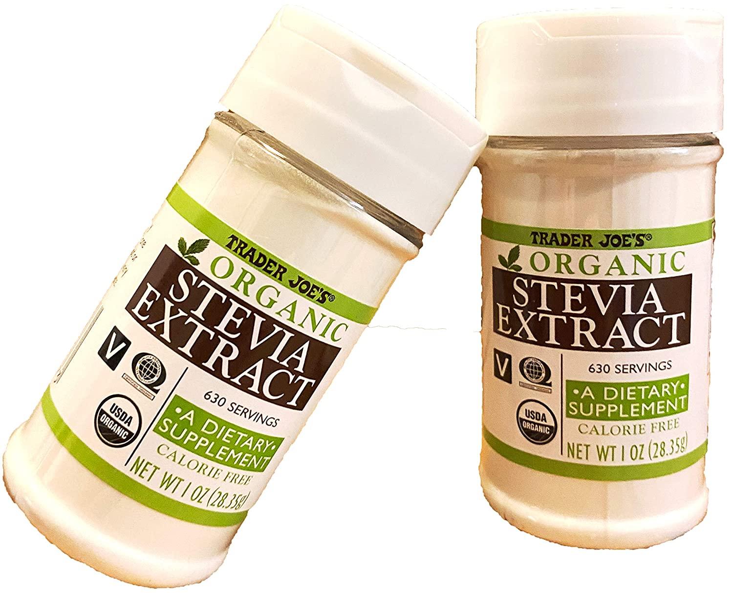 TRADER JOES Stevia Extract 2 Pack