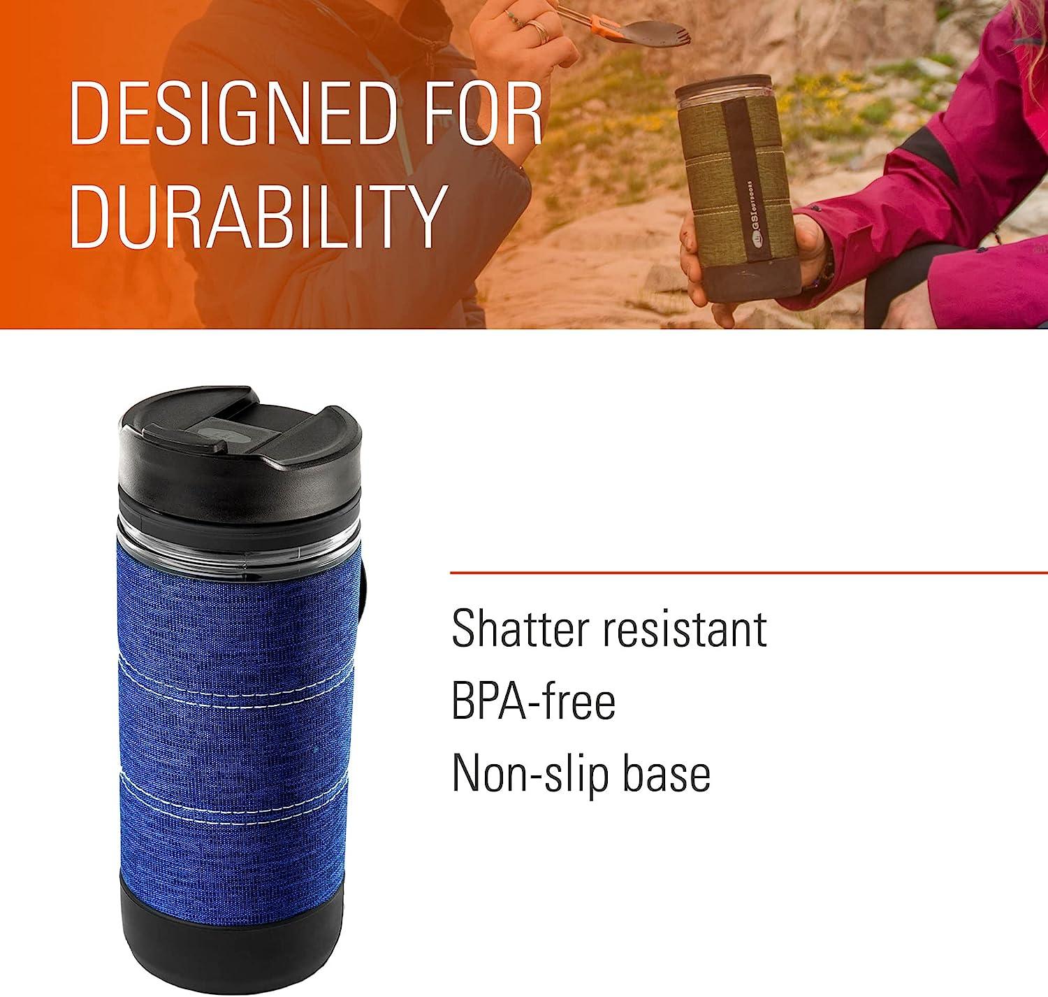 GSI Outdoors Commuter JavaPress Blue Mountain French Press Coffee Maker