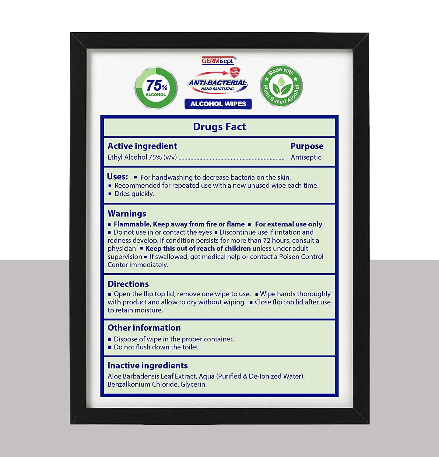 Germisept Advanced 75 Alcohol Antiseptic Hand Sanitizer Multipurpose