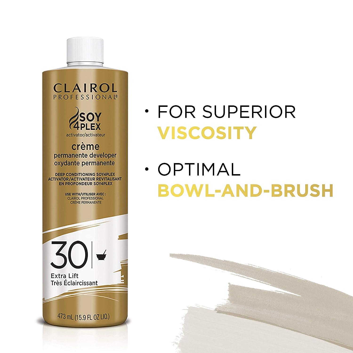 Clairol Professional Hair Coloring Developers for Hair Color Lightening