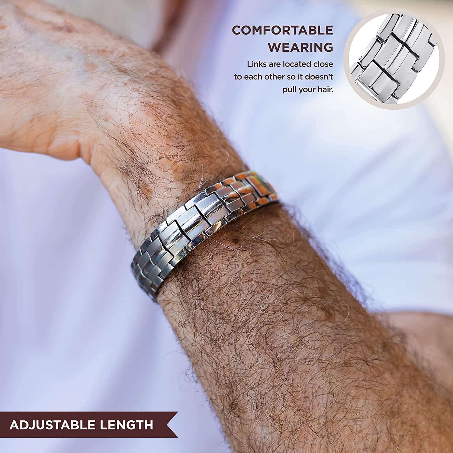 Oveallgo™ Titanium Therapy Bracelet - for Blood Pressure - Buy Today Get  55% Discount - MOLOOCO