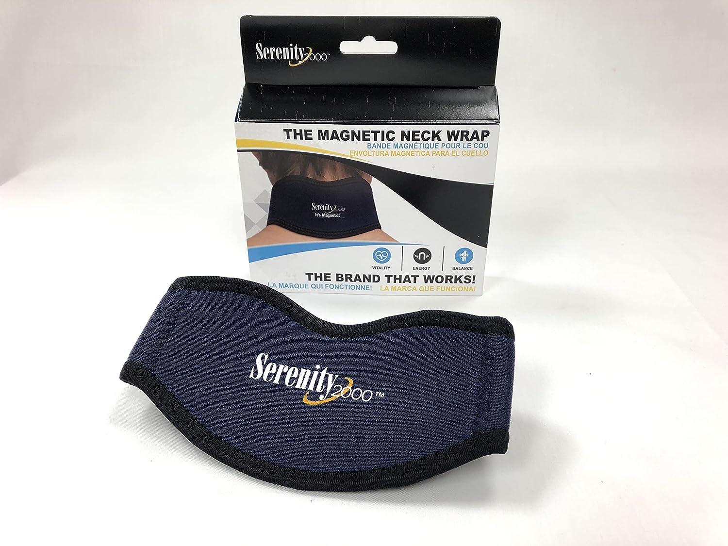 Serenity2000 Neck Wrap for Neck, Shoulder Pain, Stiffness, Headaches, Anxiety, Stress