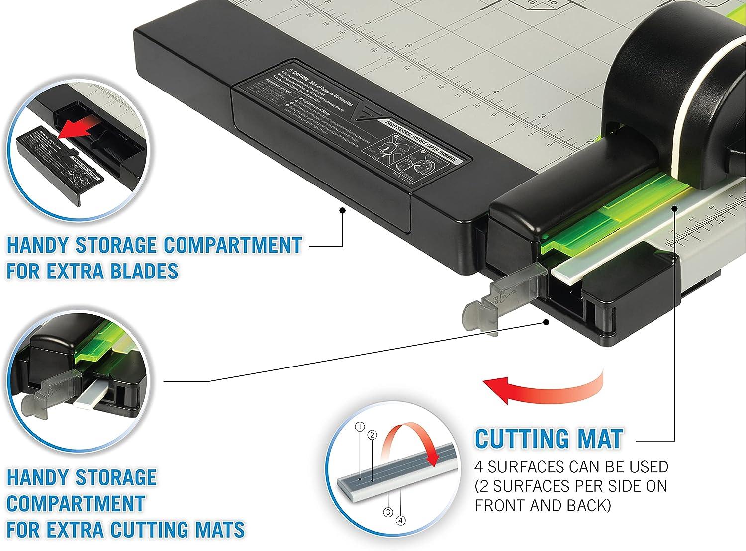 CARL 12 inchGreen Friendly Professional Rotary Paper Trimmer 12inch